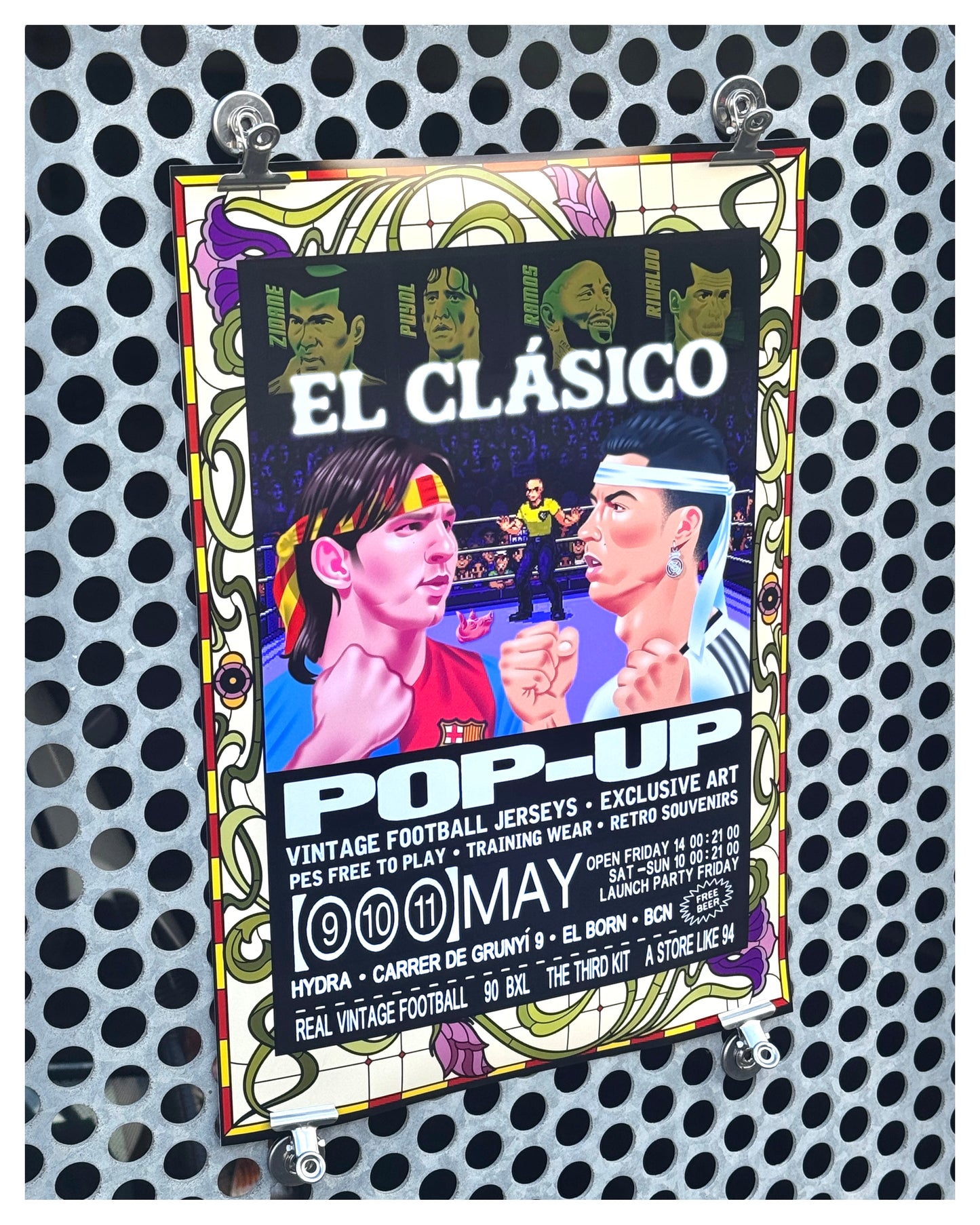 Limited Edition - El Clásico Pop Up Prints by @danxdraws