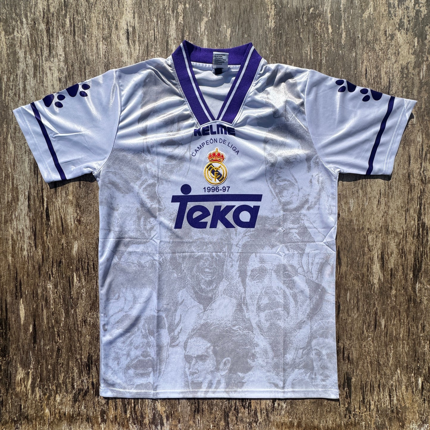 96 - 97 Real Madrid Kelme League Champion Shirt
