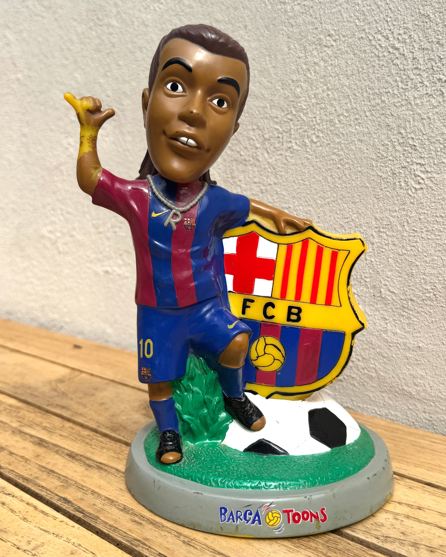 Ronaldinho Barca Toons Money Box Piggy Bank