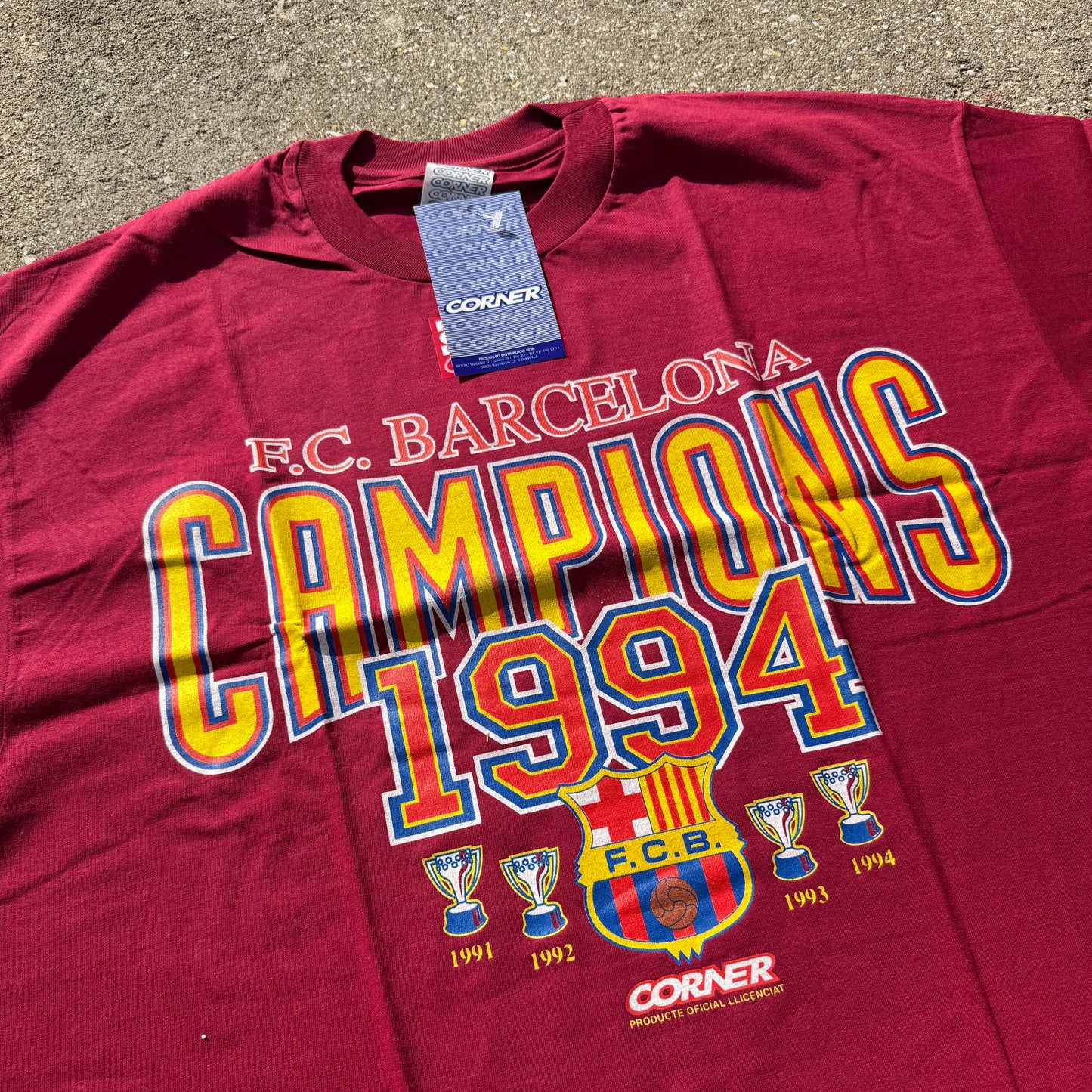 Deadstock Barcelona & Real Betis T-Shirts