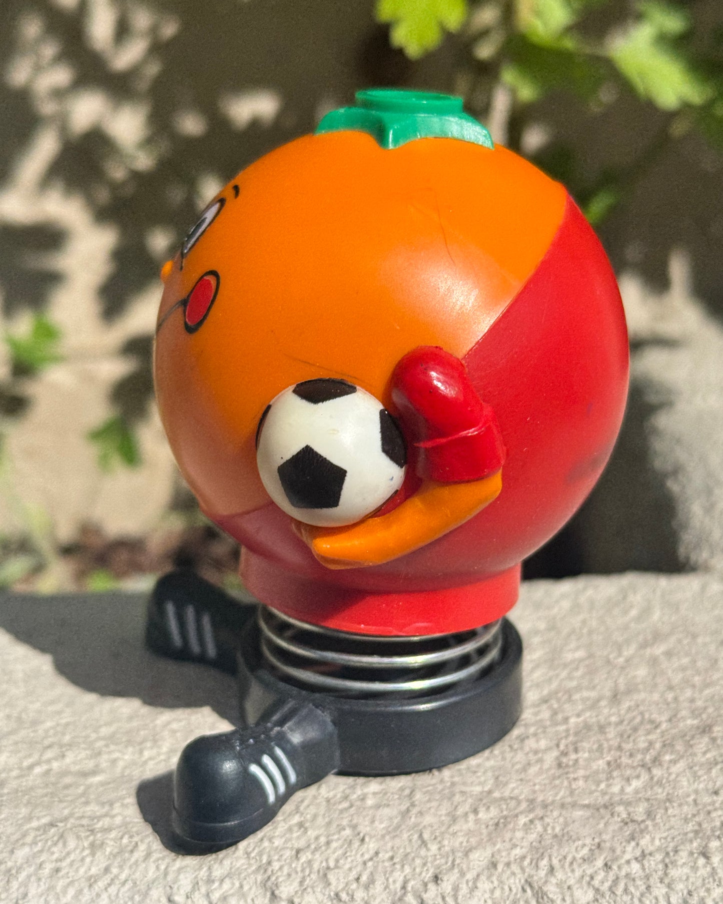 Vintage Naranjito 82 Spring Pen Holder Mascot