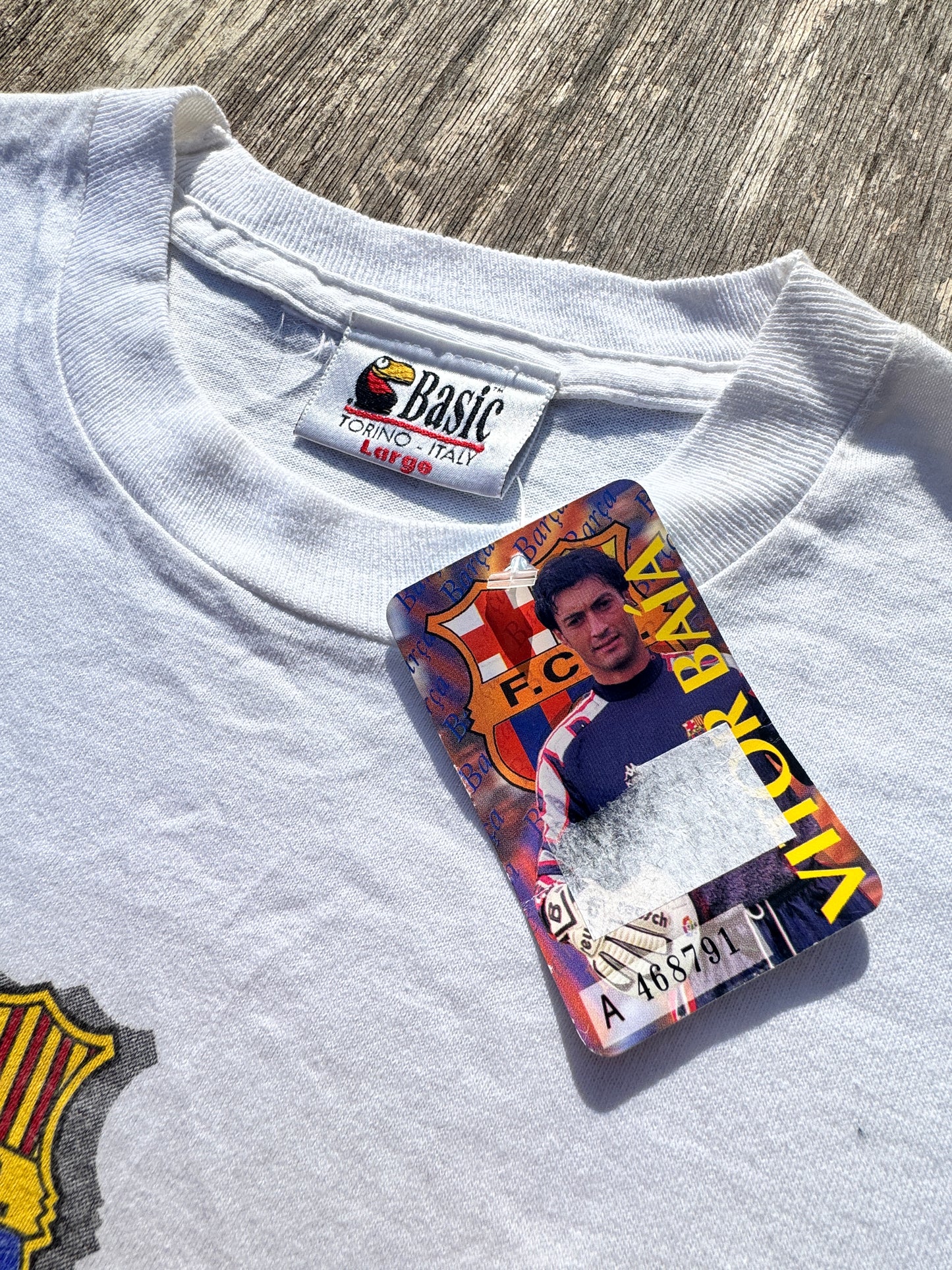 Dead stock 94 Barcelona Basic T-Shirt with tags