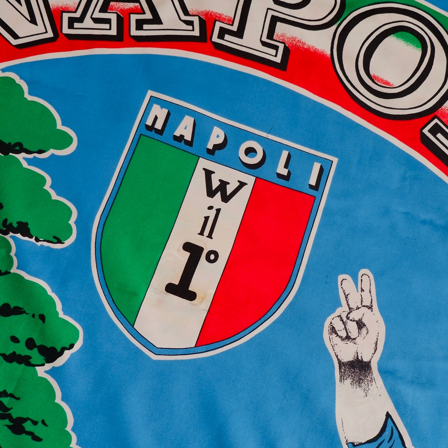 5ft Vintage SSC Napoli 1986–87 Scudetto Winning Flag