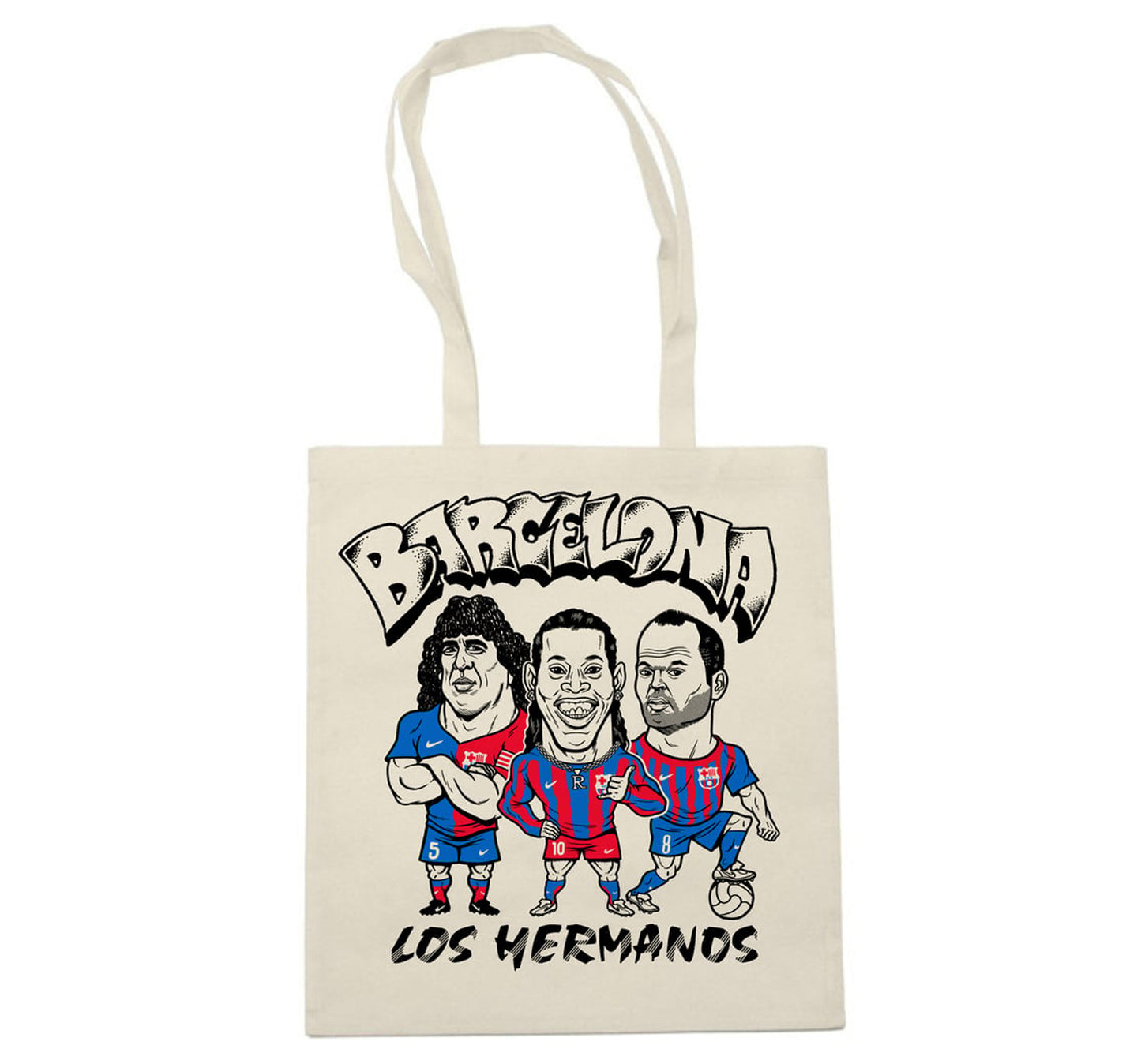 Los Hermanos Barca Tote - Dan Draws x ASL94