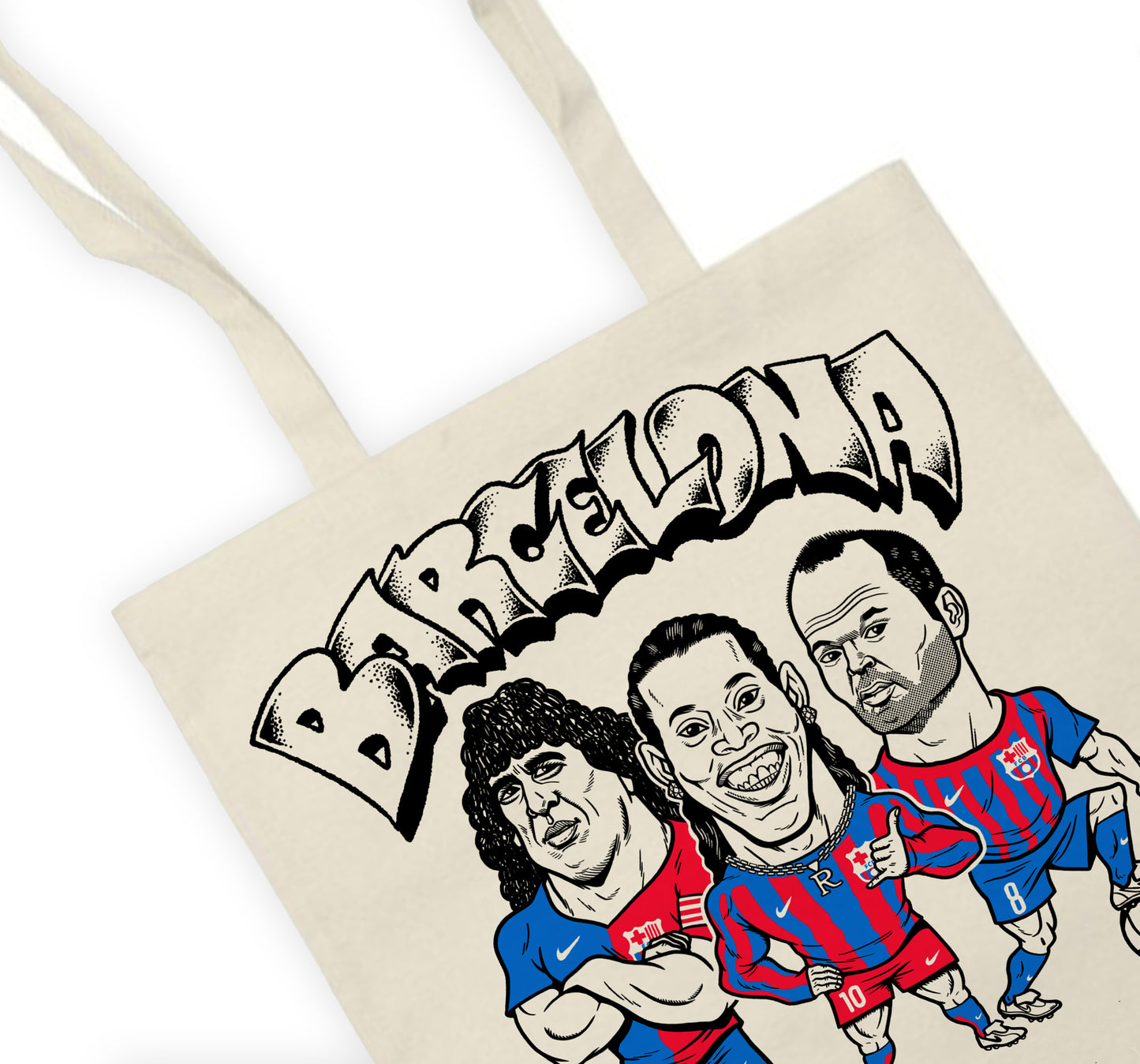 Los Hermanos Barca Tote - Dan Draws x ASL94