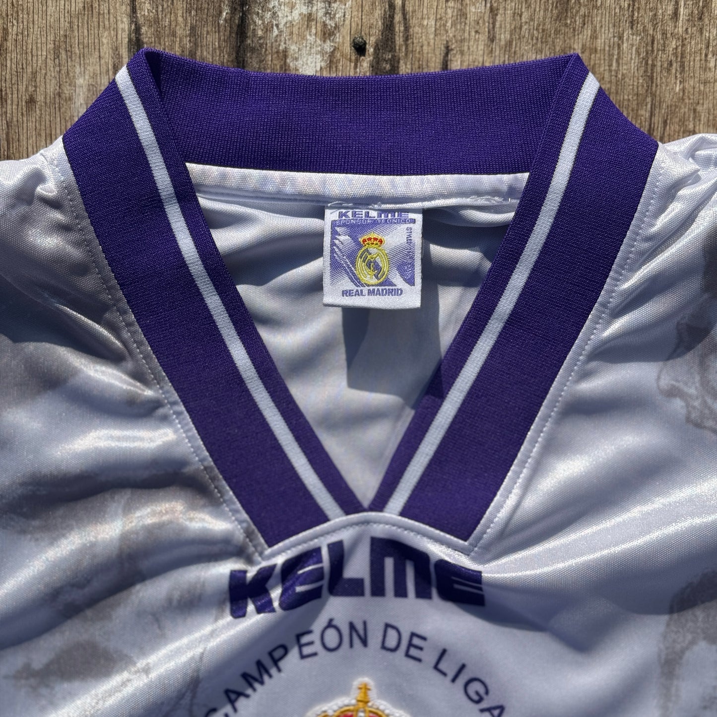 96 - 97 Real Madrid Kelme League Champion Shirt