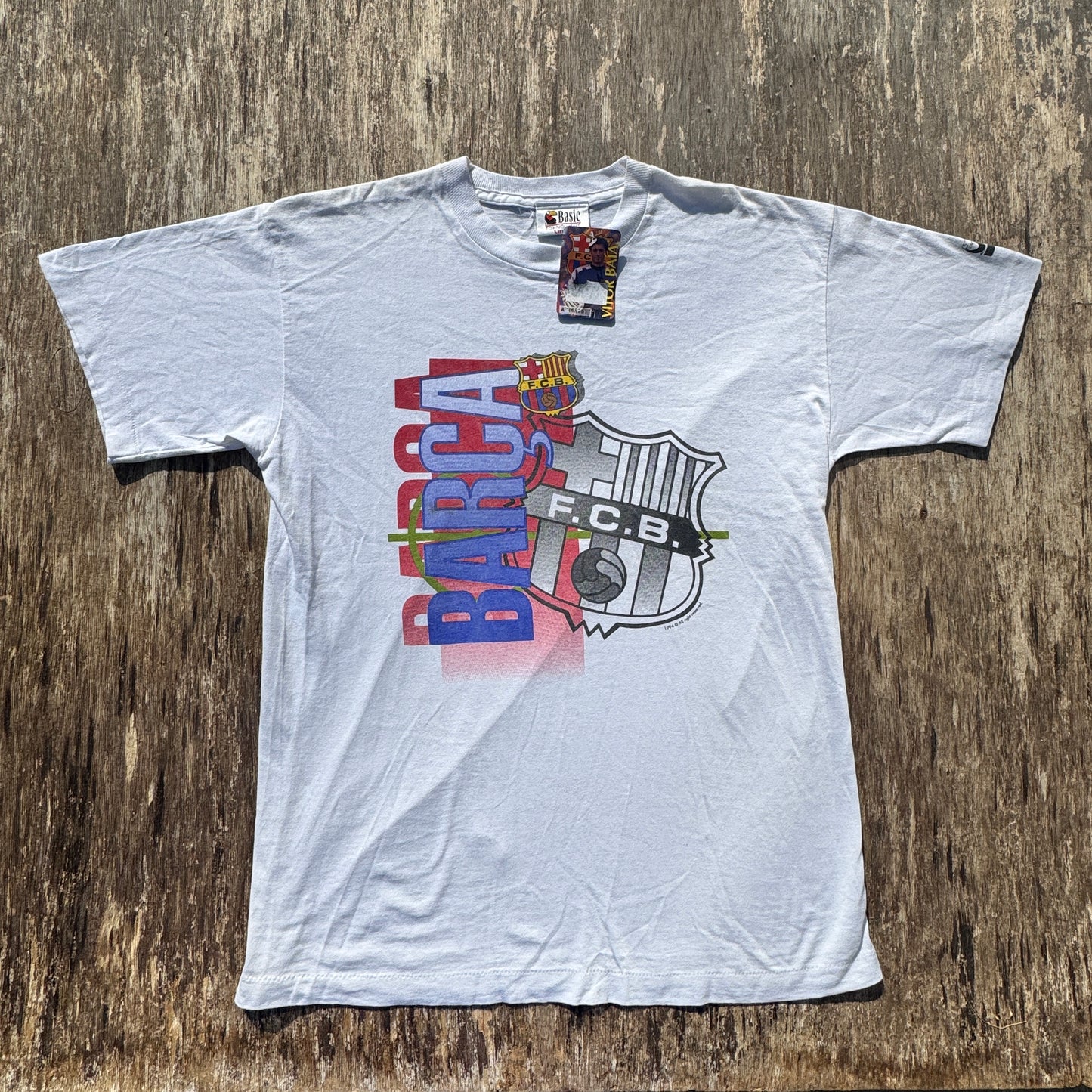 Dead stock 94 Barcelona Basic T-Shirt with tags