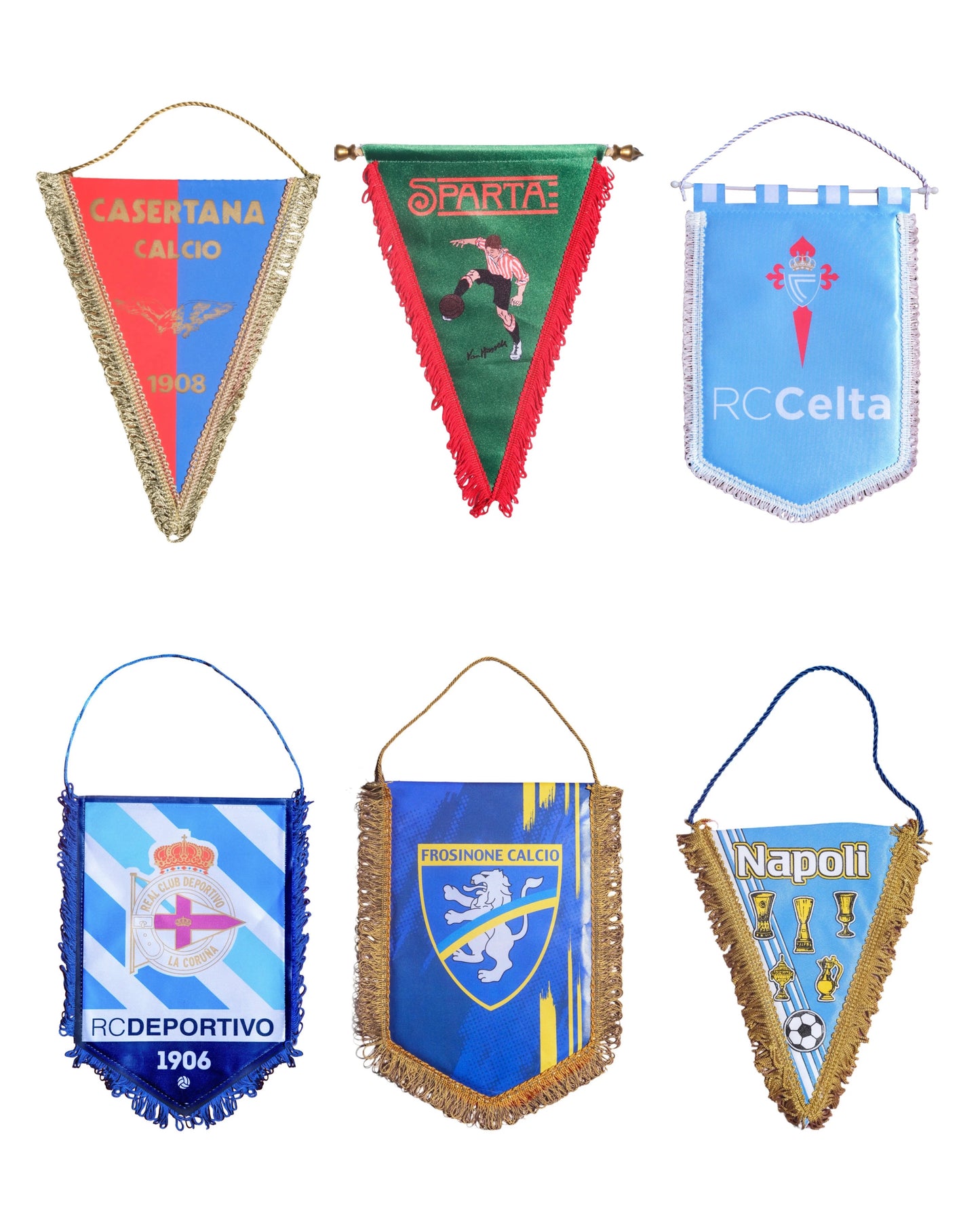 Vintage Football Pennants (£10 Bundle)