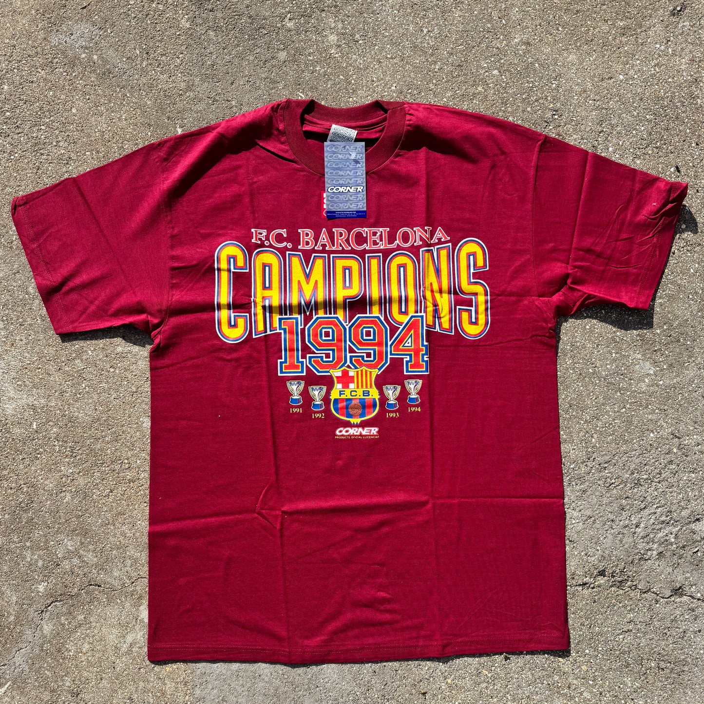 Deadstock Barcelona & Real Betis T-Shirts