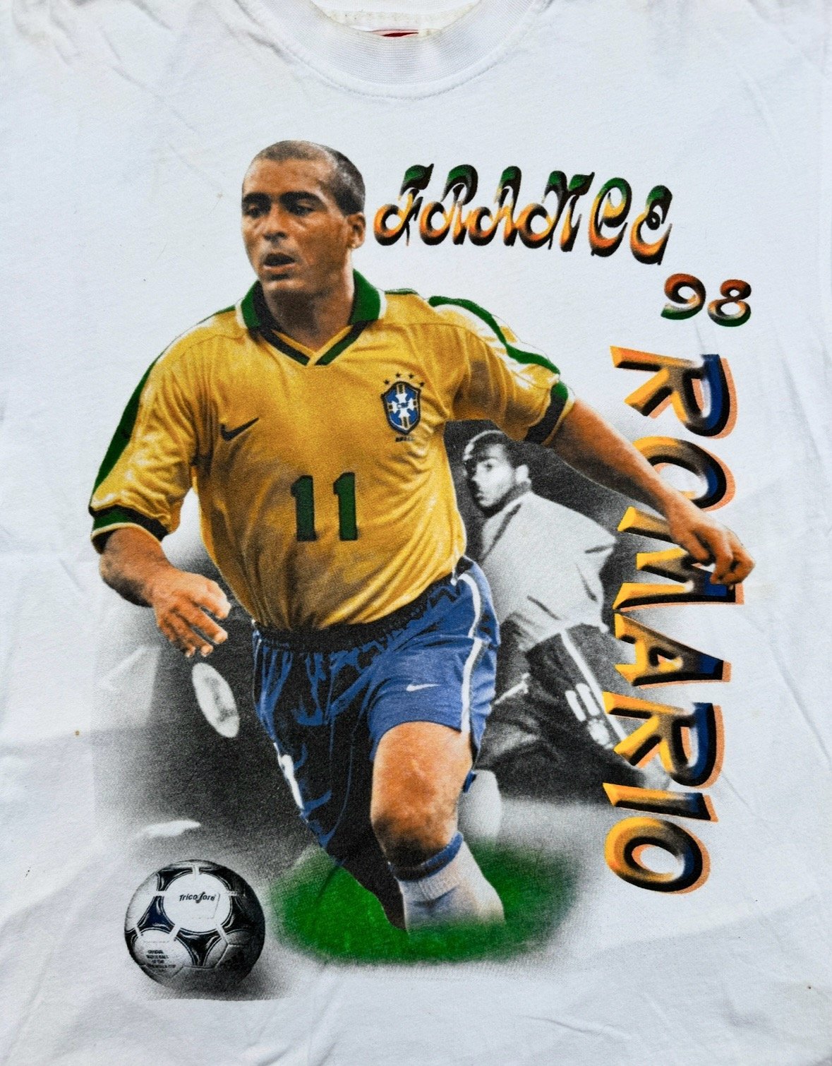 Thai Romario Bootleg Football T-Shirt