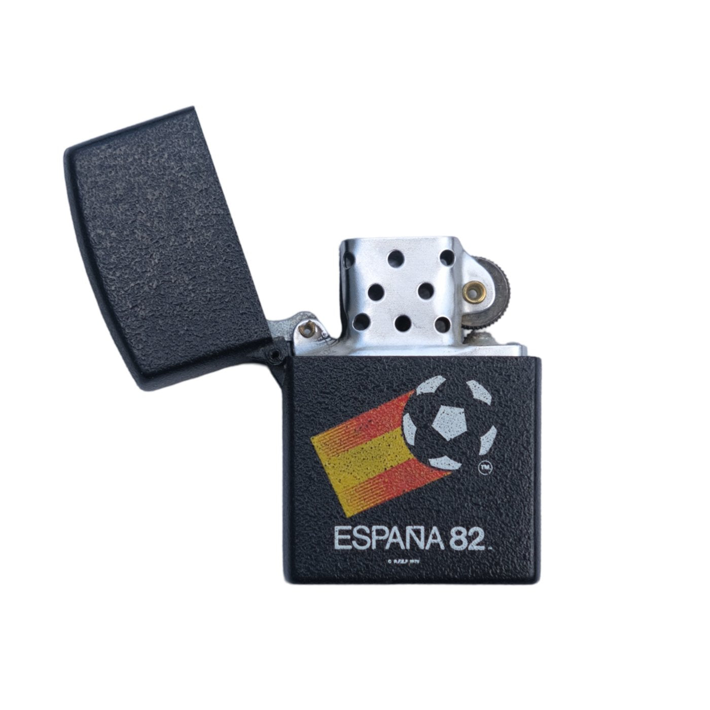 Vintage Spain 82 World Cup Zippo Style Lighter