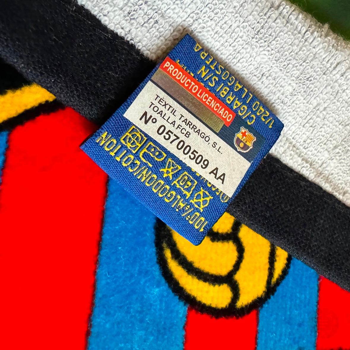 Vintage Dead Stock Barcelona Beach Towels