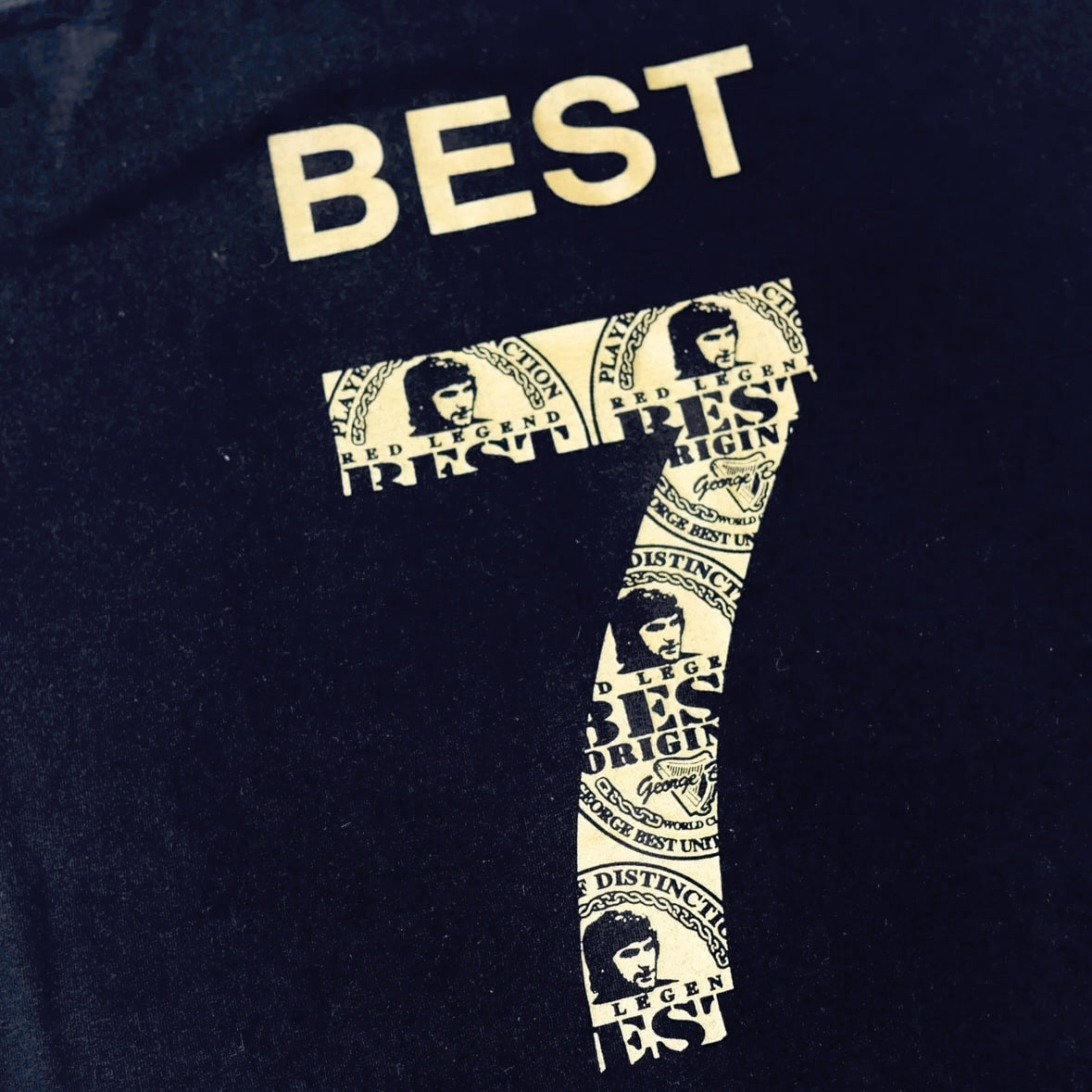George Best - Pure Genius Guiness Bootleg T Shirt