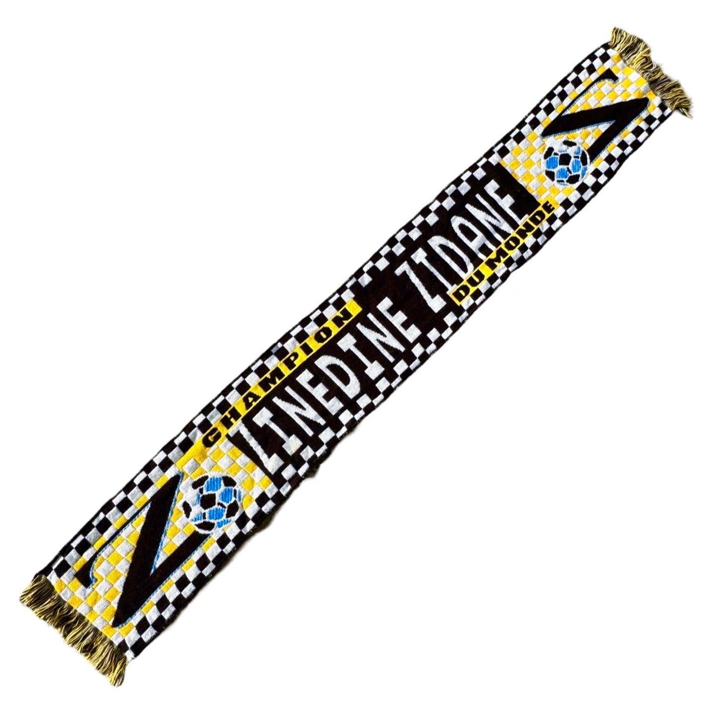 Vintage Zidane Football Scarf
