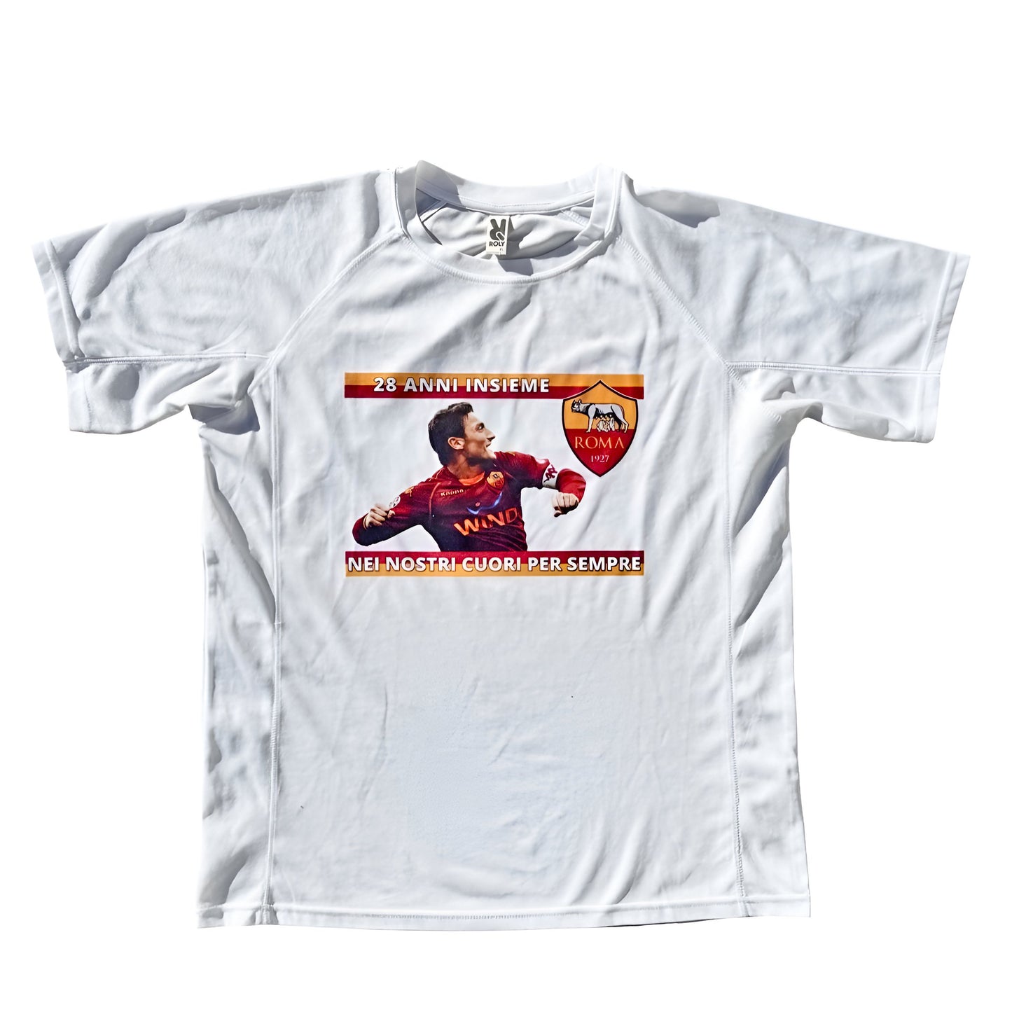Vintage Totti Roma Fan Shirt