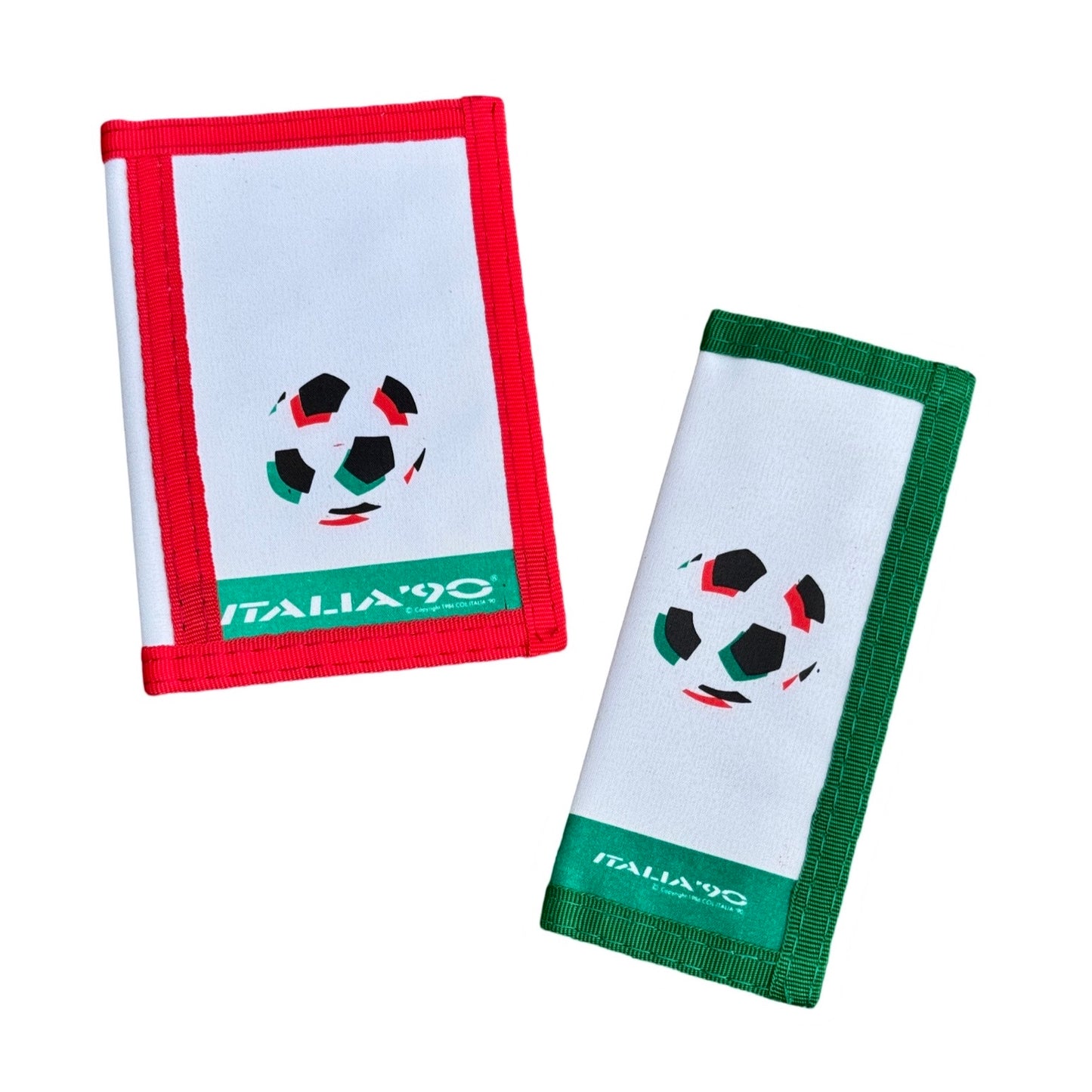 Pair of Vintage Italia 1990 Wallets