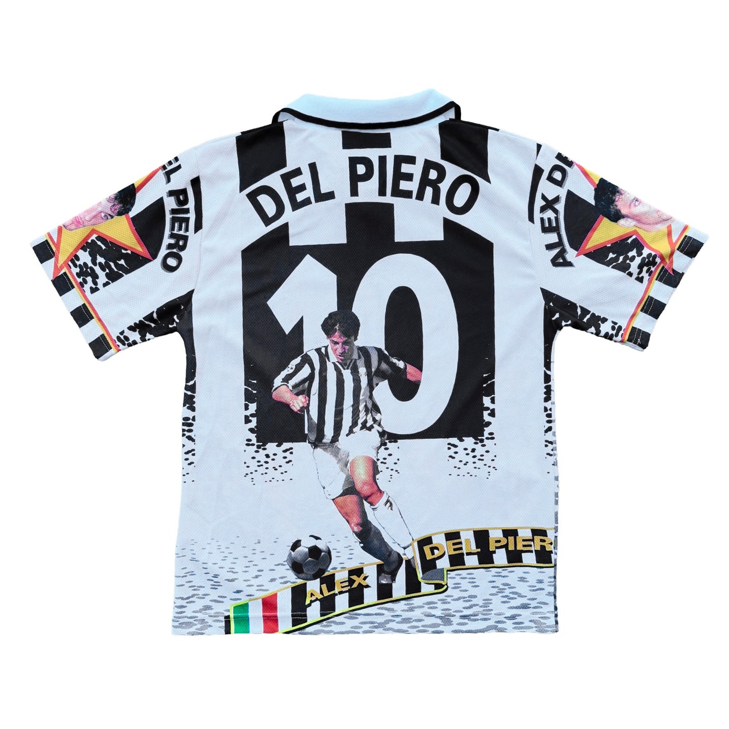 Vintage Del Piero Stripe Juventus Fan Shirt