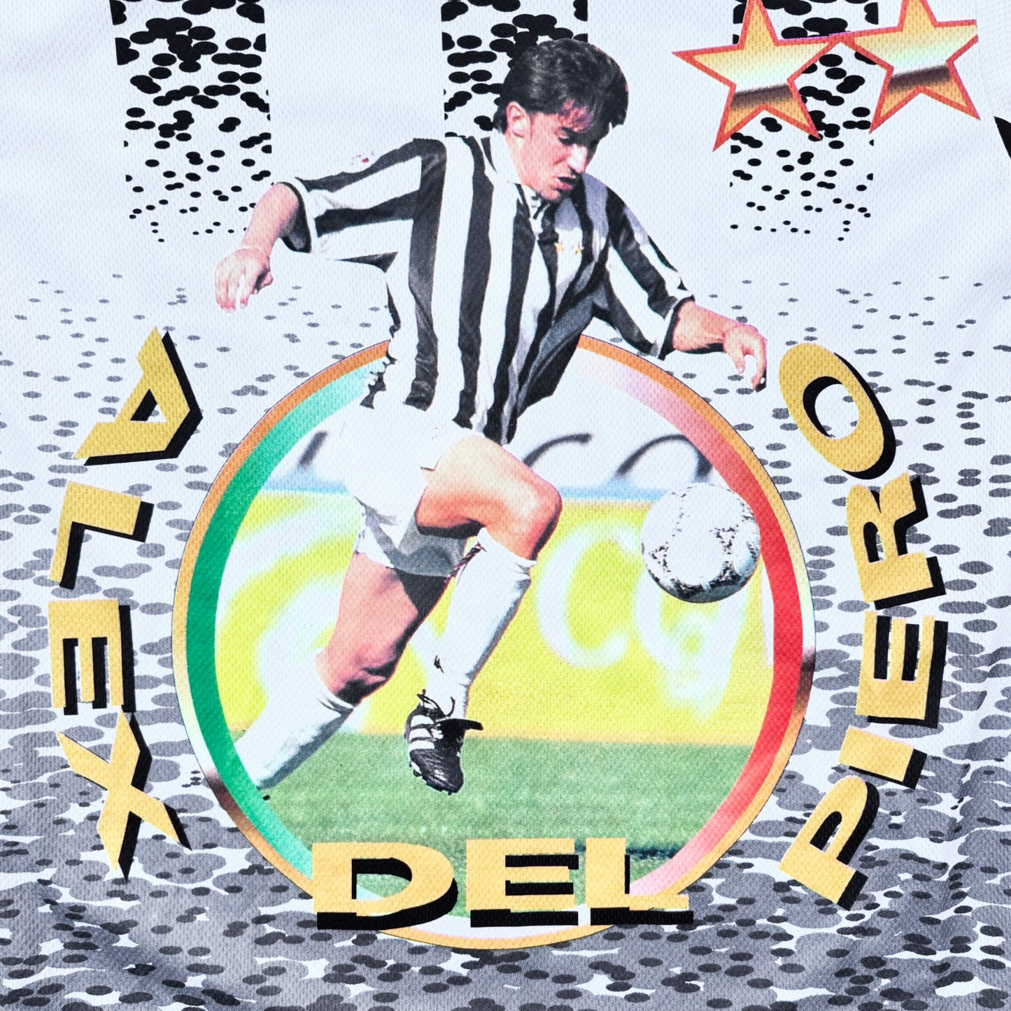 Vintage Del Piero Stripe Juventus Fan Shirt