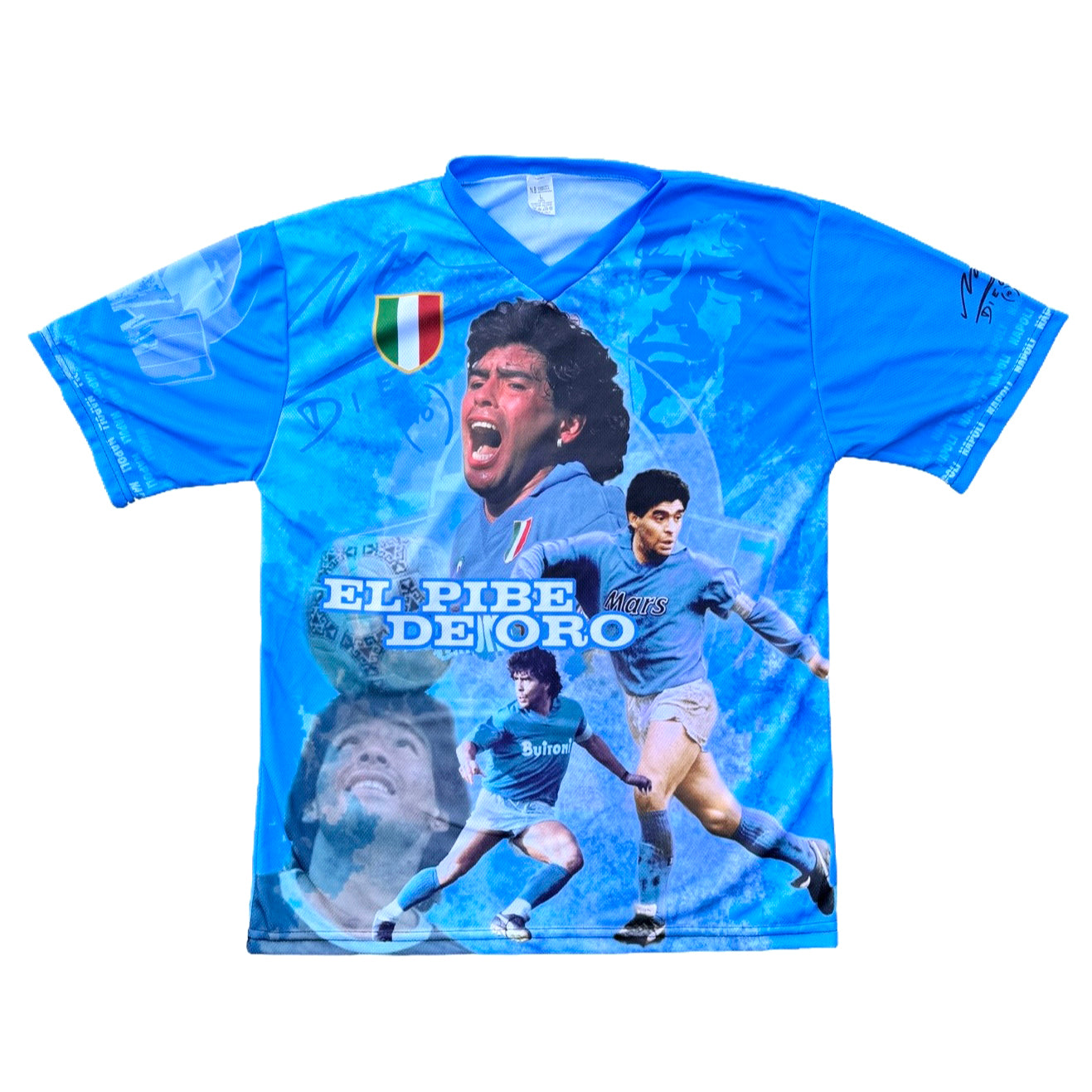 Diego Maradona Bootleg Napoli Fan Shirt