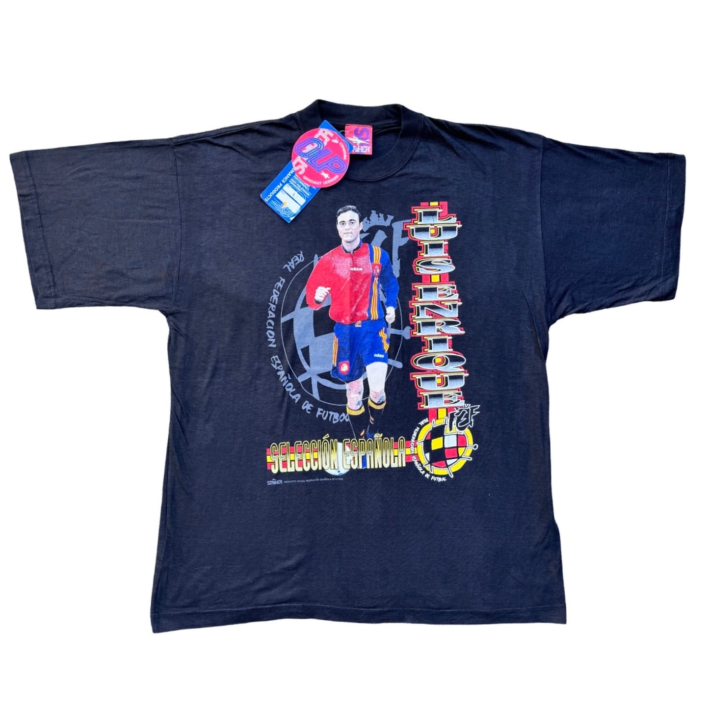 Luis Enrique Spain Bootleg Vintage Football T-Shirt