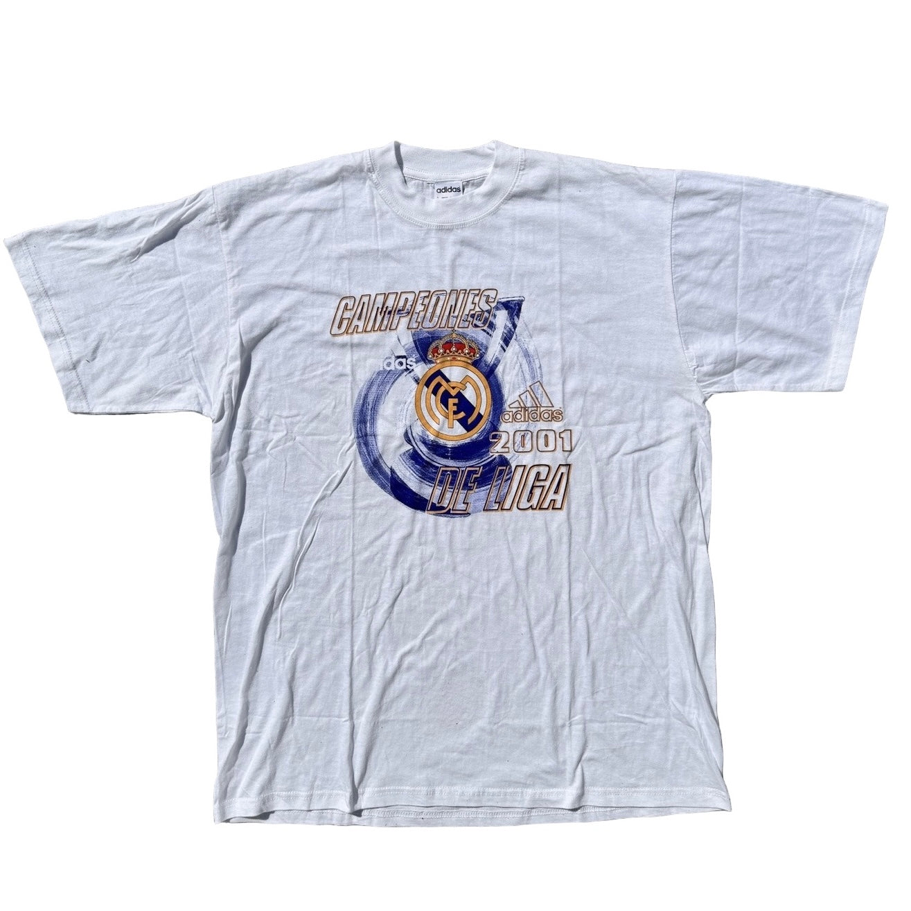 Dead Stock 2001 Adidas Real Madrid T-Shirt