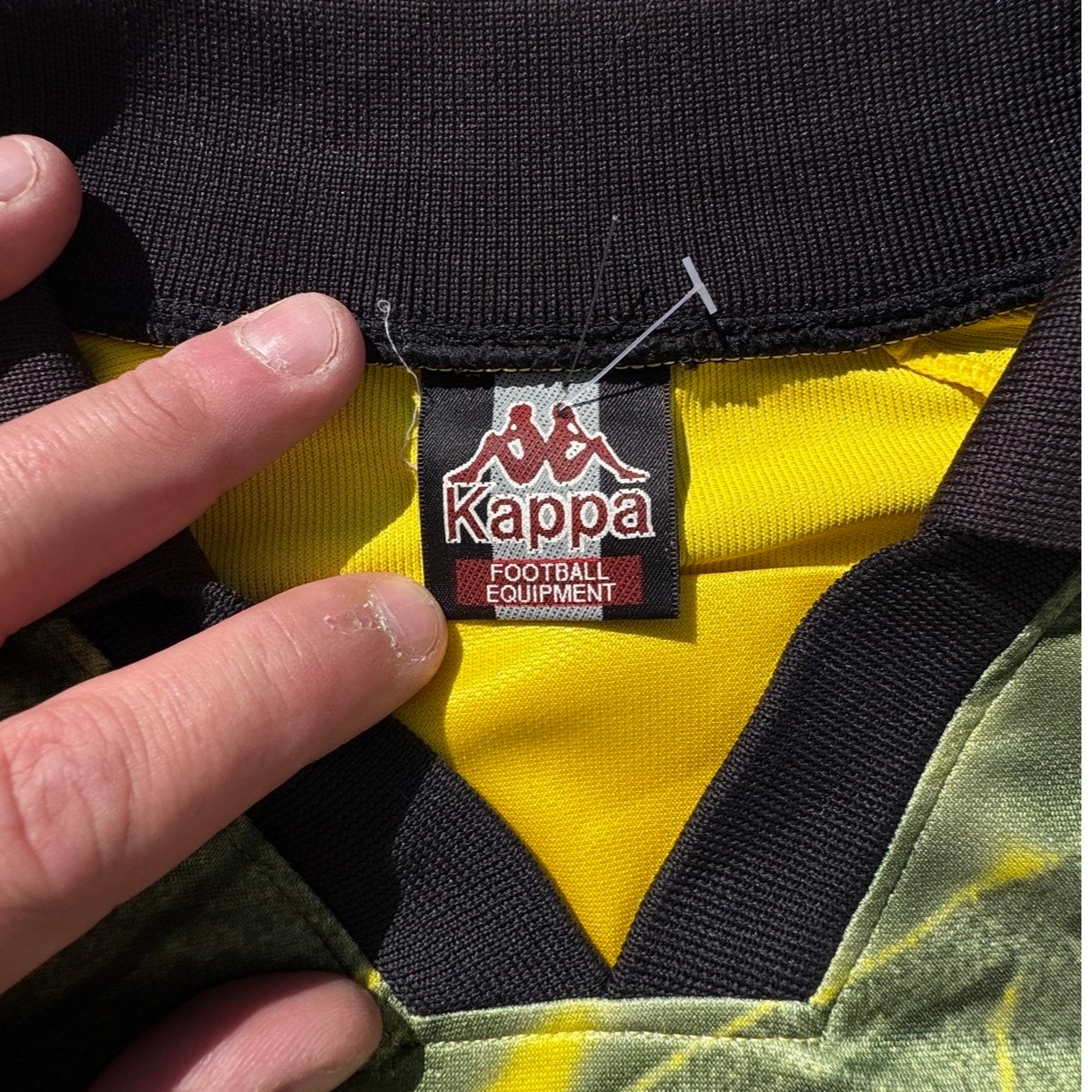 Vintage Long Sleeve Kappa Goal Keeper 3D Football Shirt