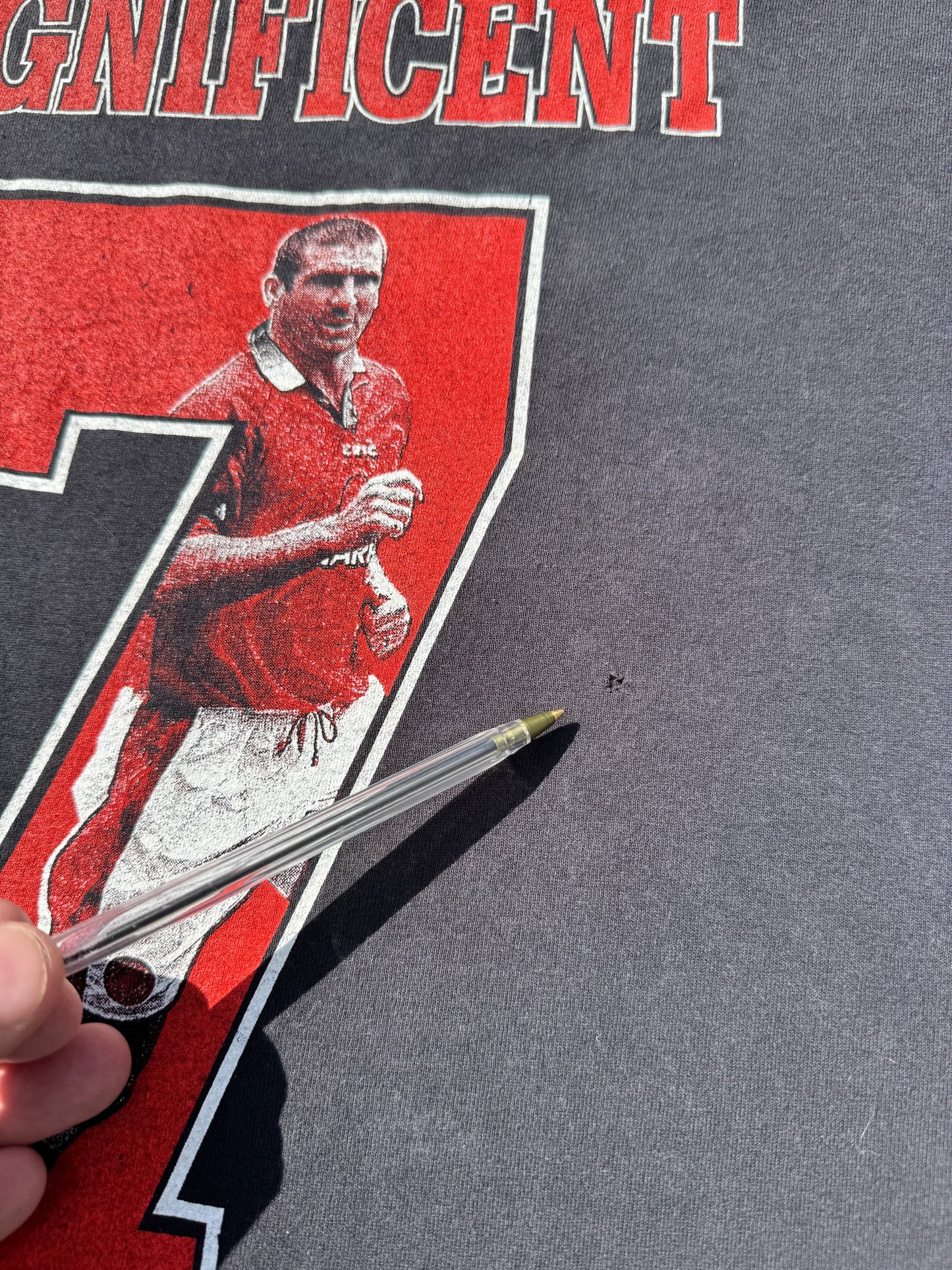 Eric Cantona The King is Red T-Shirt