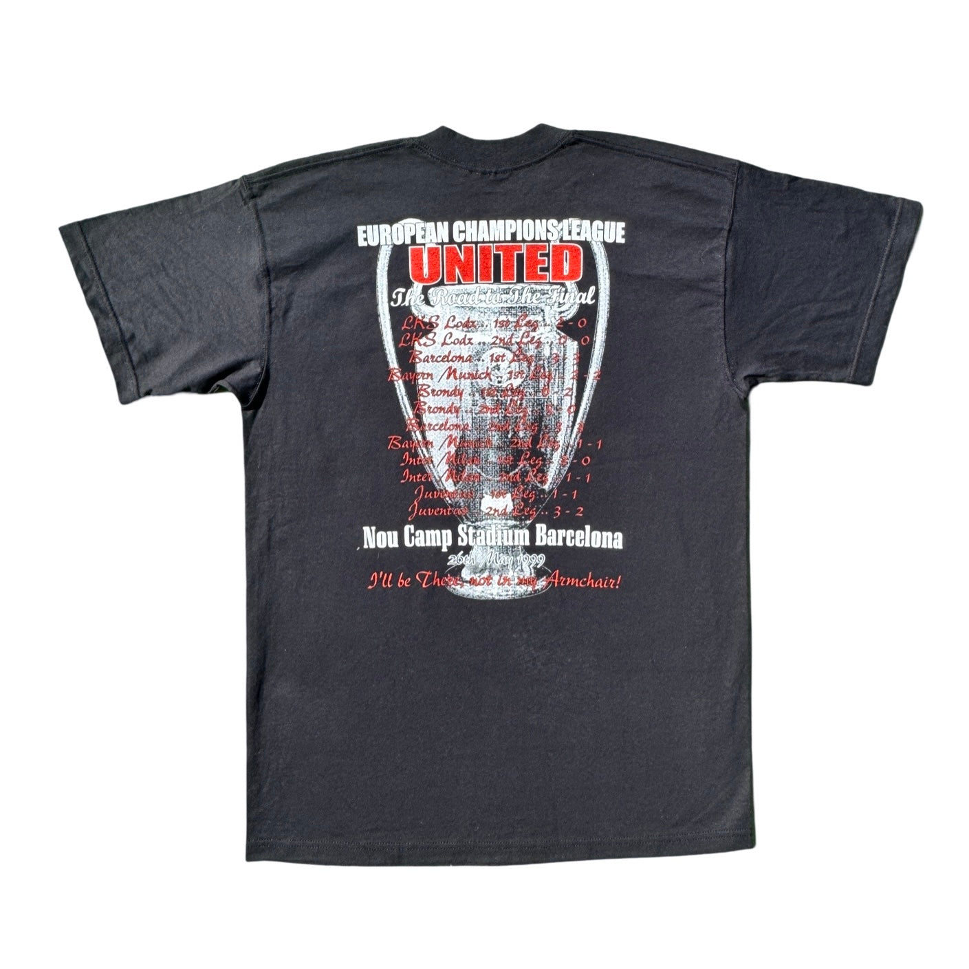 Man United - 99 Champions League Cup Final T-Shirt