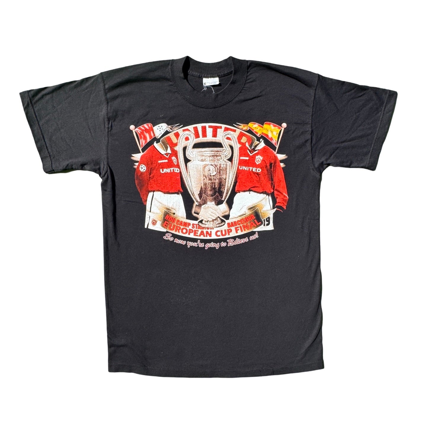 Man United - 99 Champions League Cup Final T-Shirt
