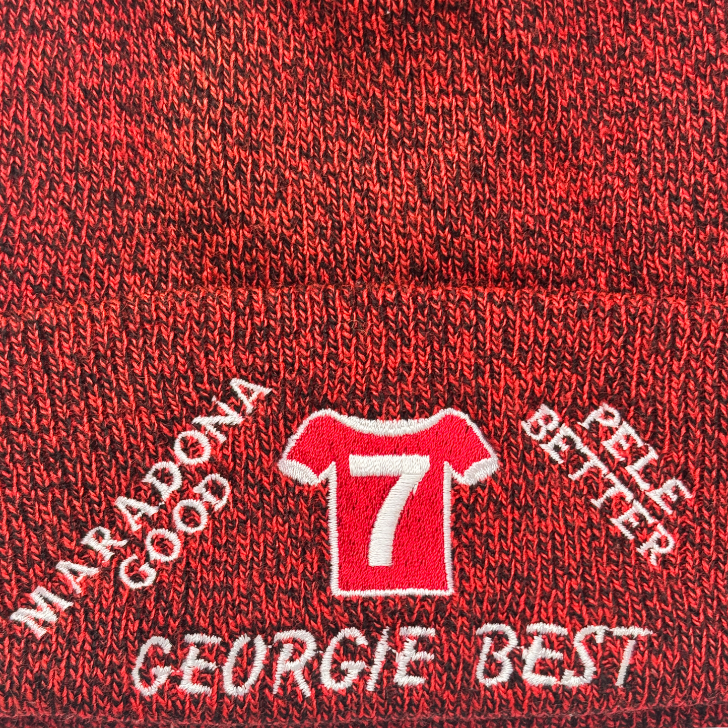 George is the Best Man United Beanie Hat