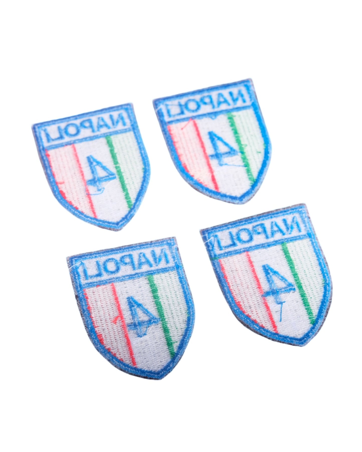 Napoli 4th Scudetto Win Embroidered Patch