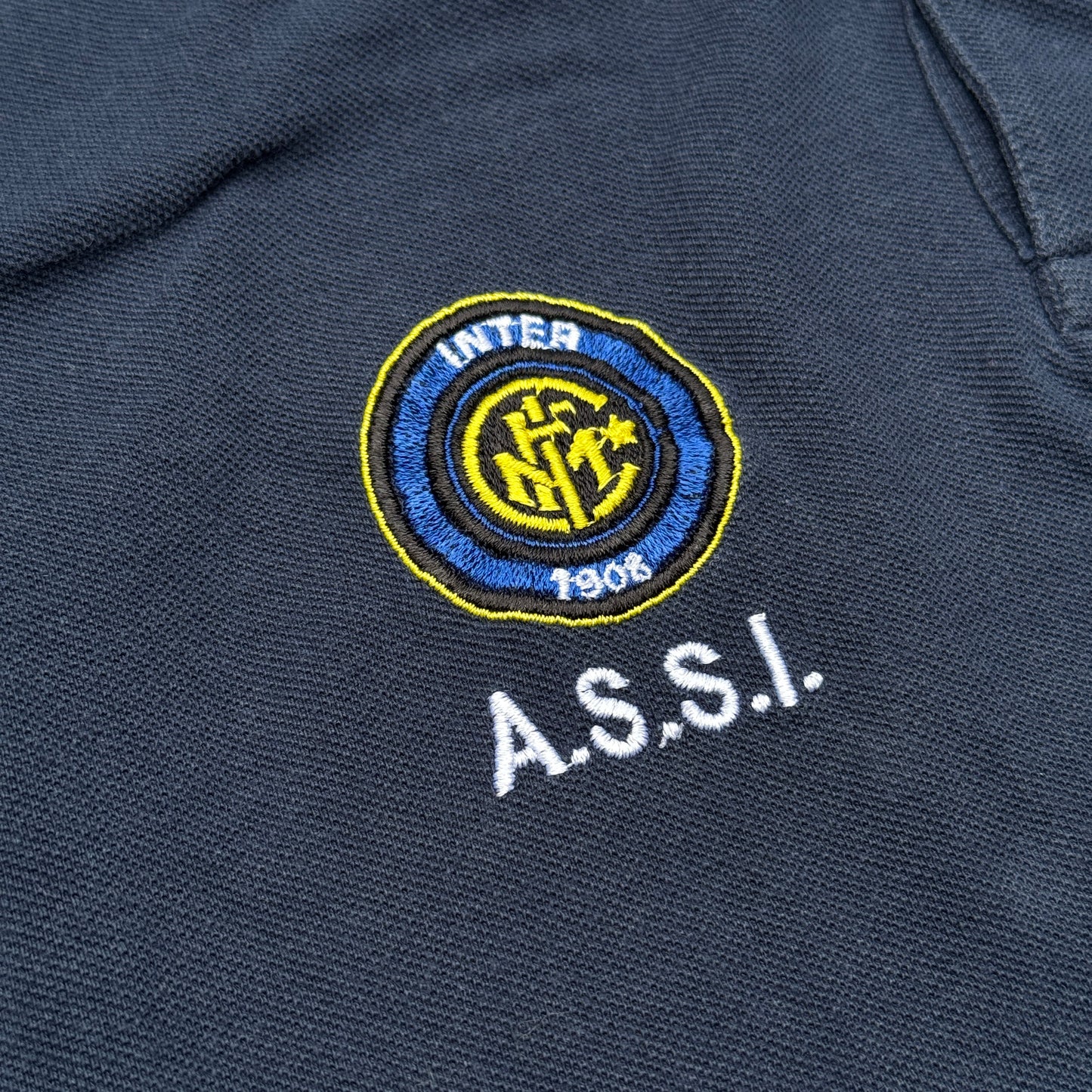 Early 2000s Inter Milan Coaching Nike Polo Shirt