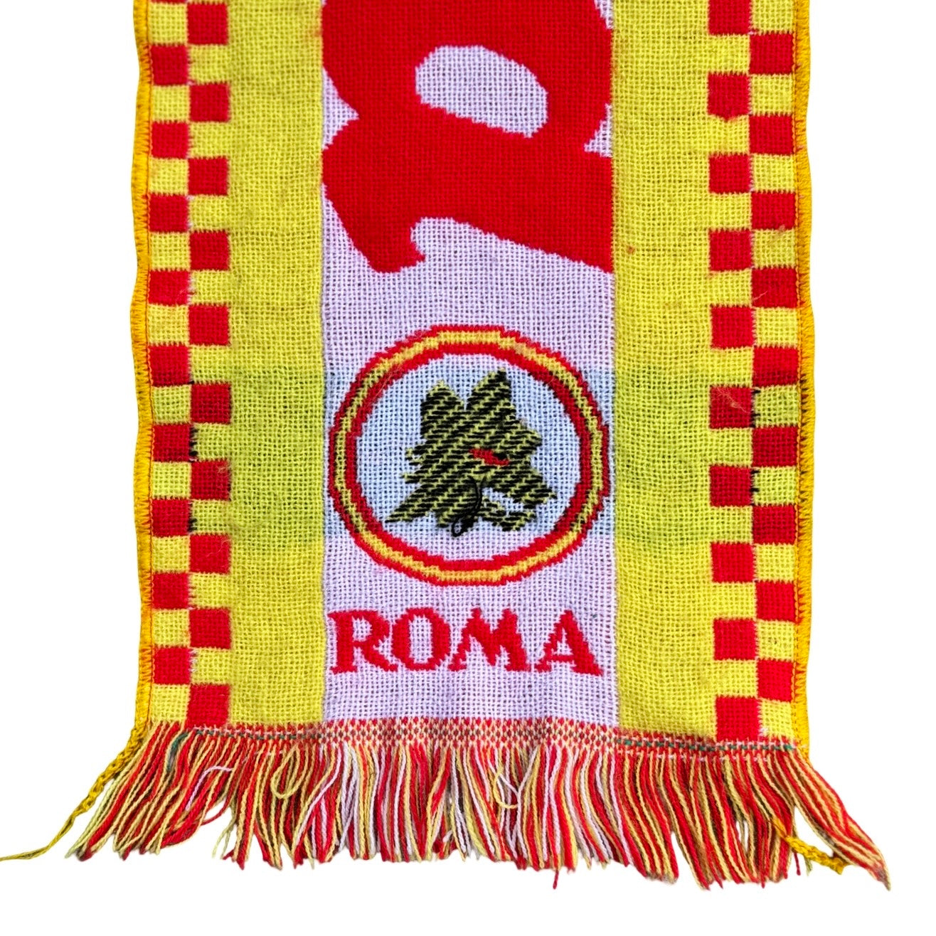 Vintage 90s Roma Football Scarf