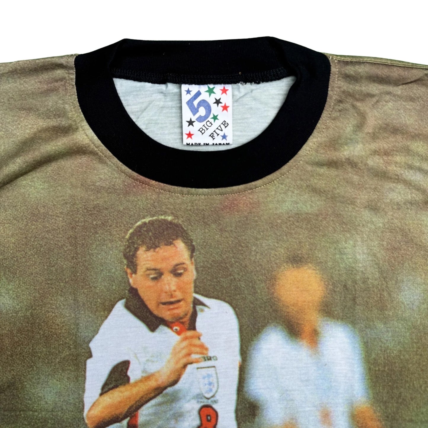 Gazza V Italy • Big5 Japan Bootleg Fan T Shirt
