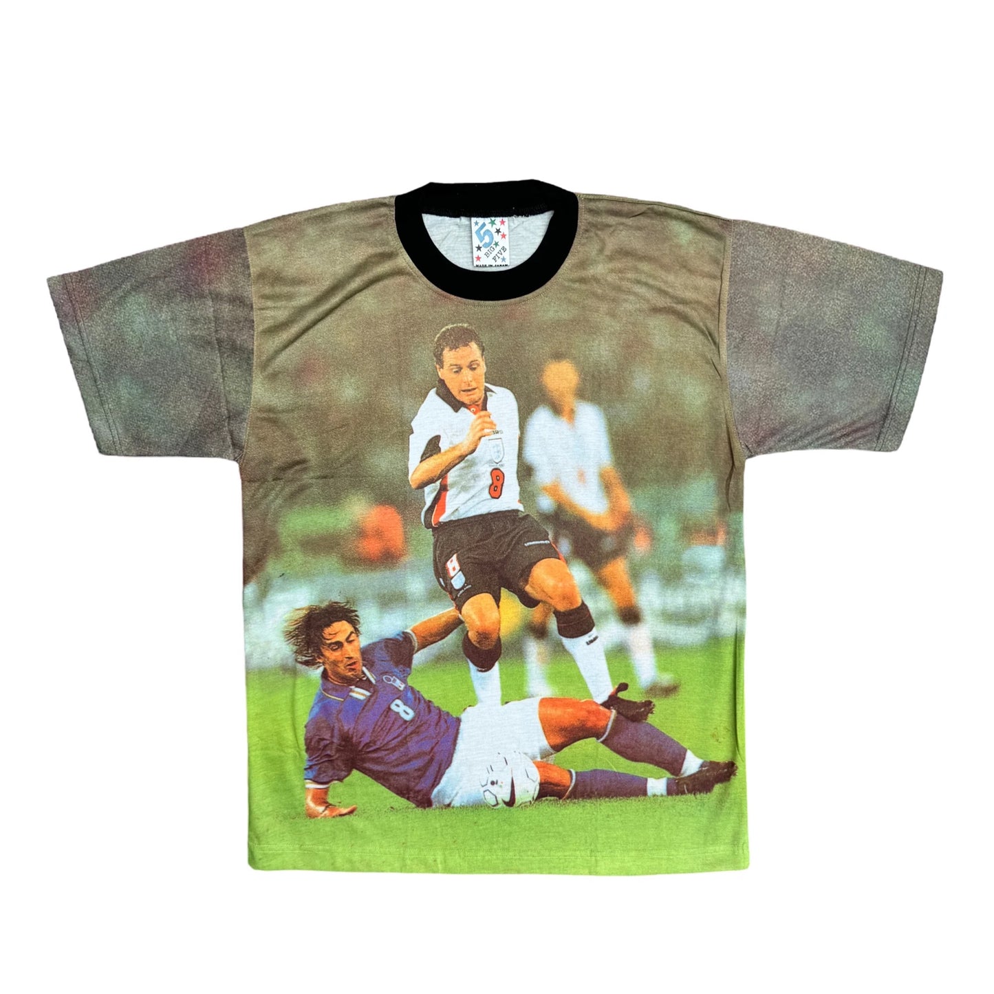 Gazza V Italy • Big5 Japan Bootleg Fan T Shirt