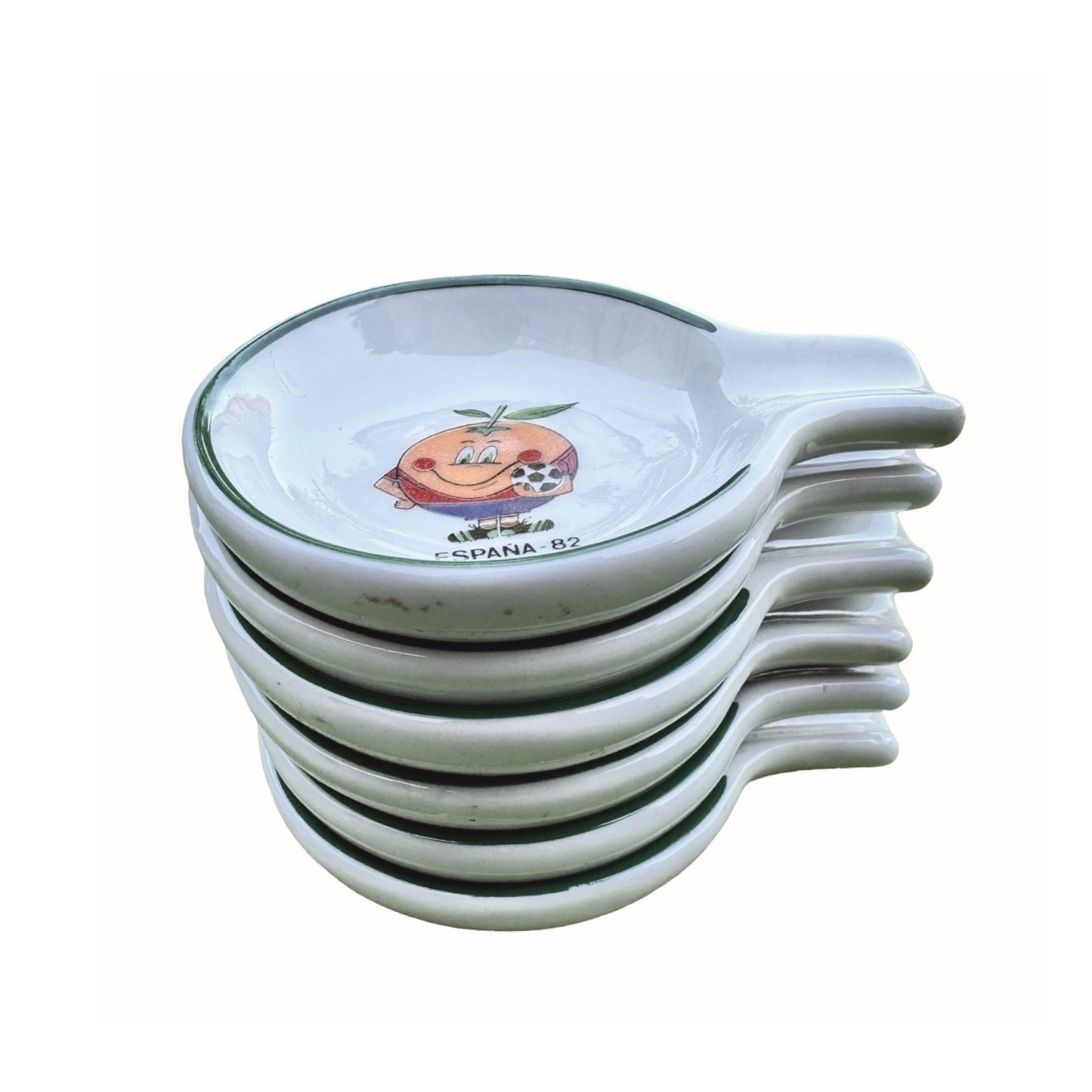 Mini Spain 82 World Cup Naranjito Ceramic Ash Tray