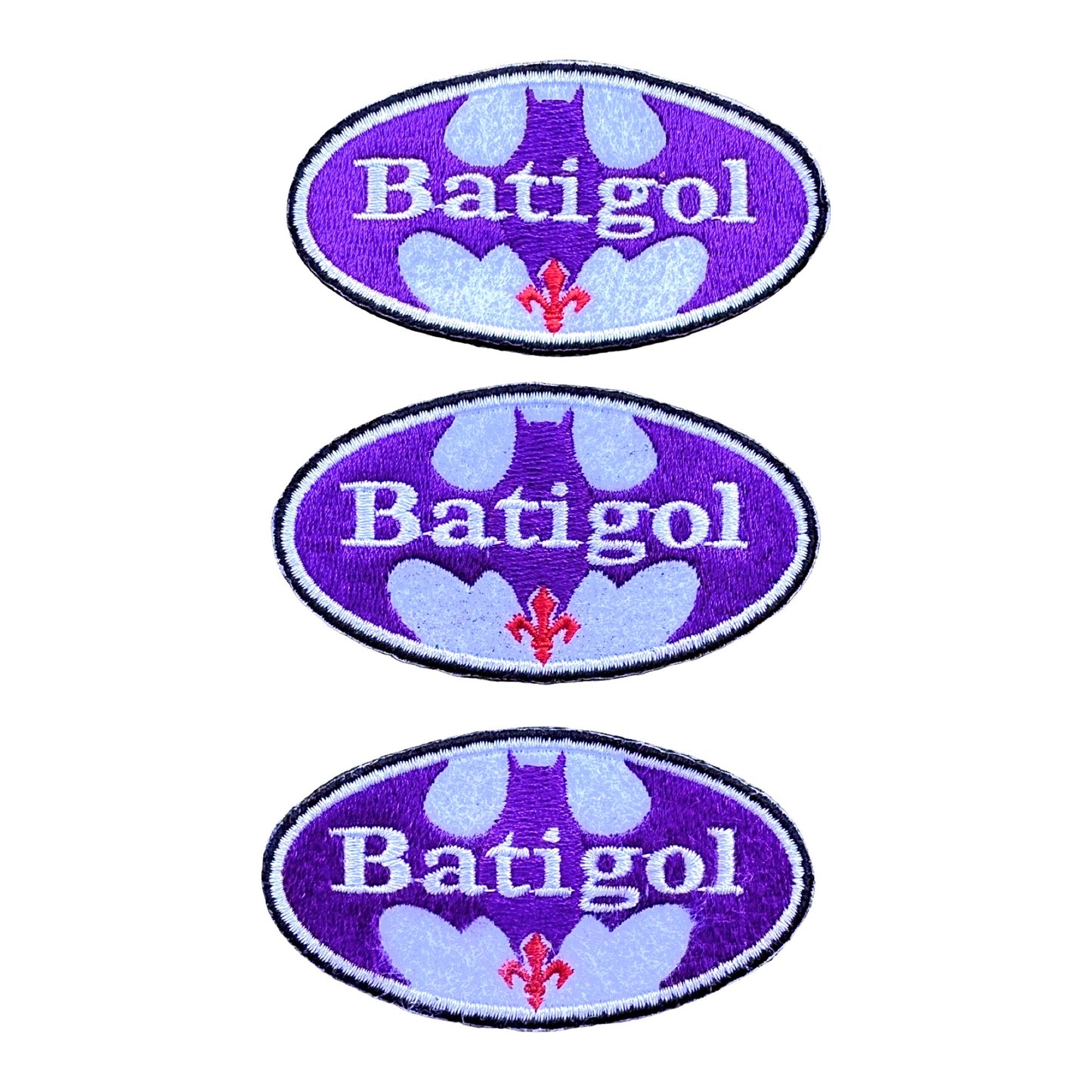 Dead Stock Batistuta Batman Fiorentina Football Patch