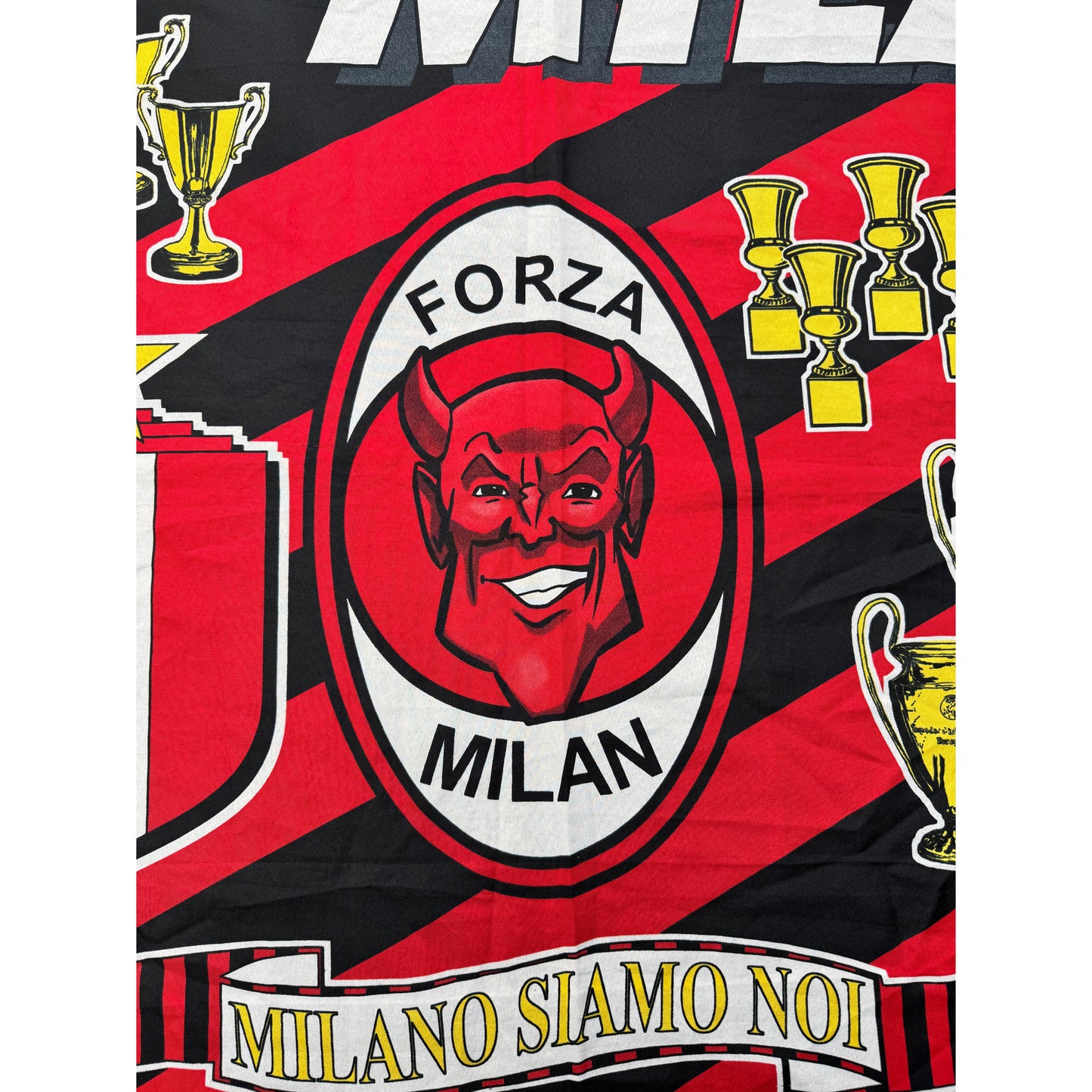 Vintage AC Milan Wall Flag