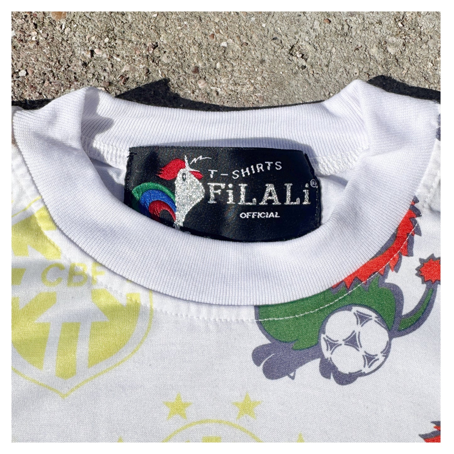 Vintage Brazil V Morocco France 98 Football Fan Shirt