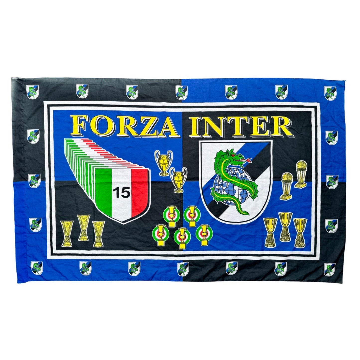 Vintage Inter Milan Wall Flag