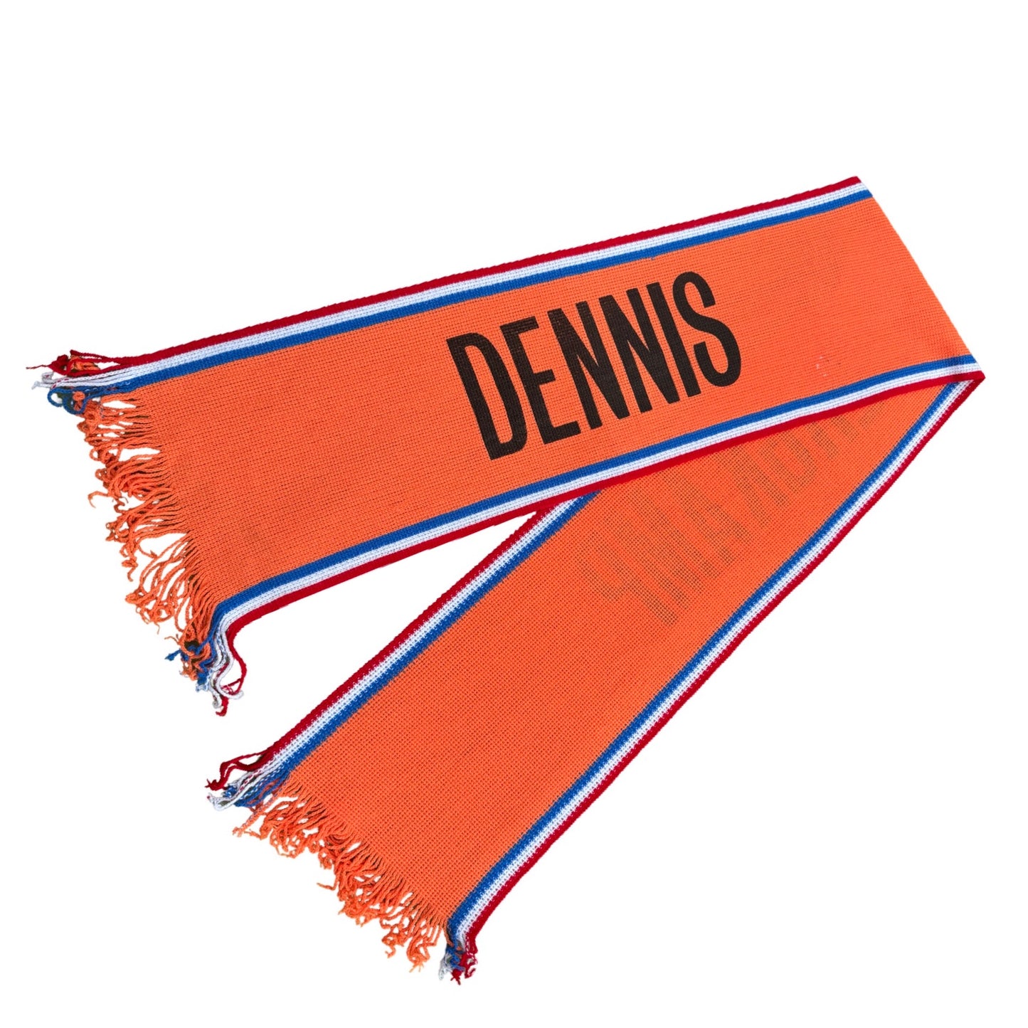 Old Dennis Bergkamp 90s Dutch / Holland Scarf