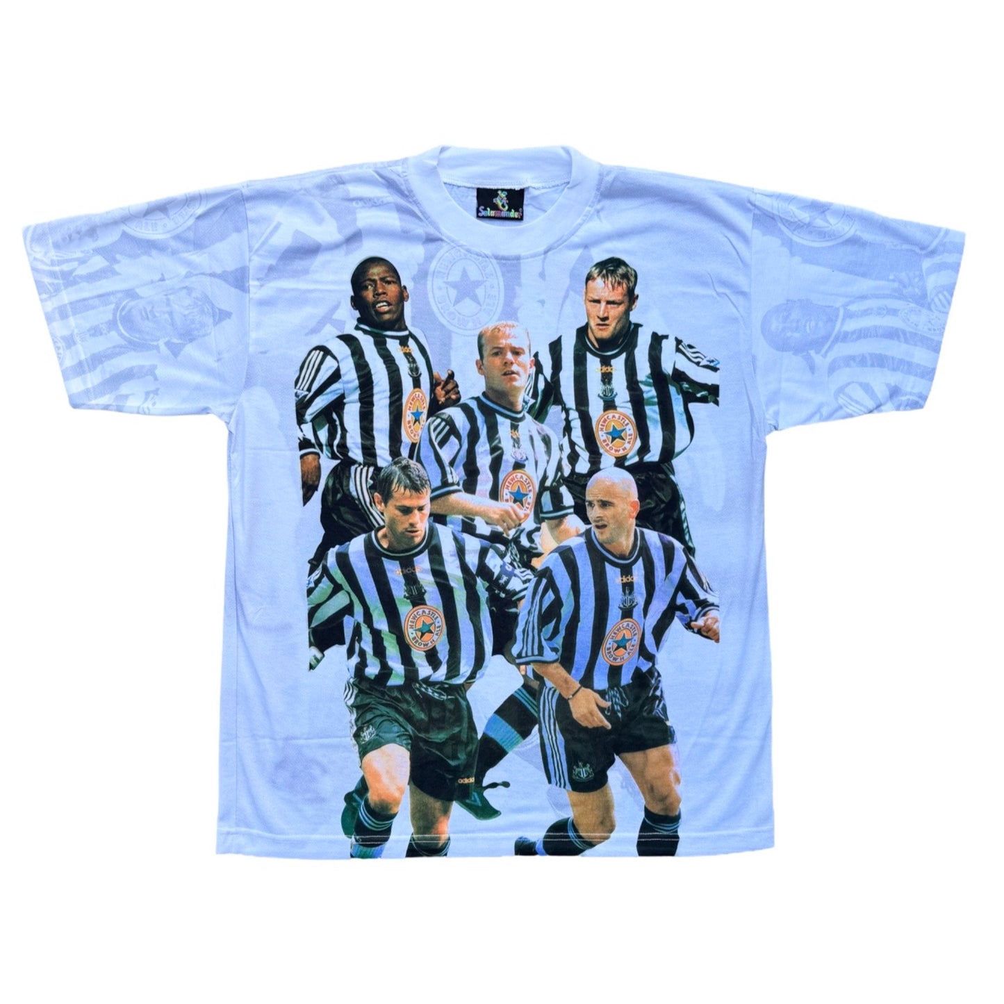 Newcastle United Vintage Bootleg Football Shirt