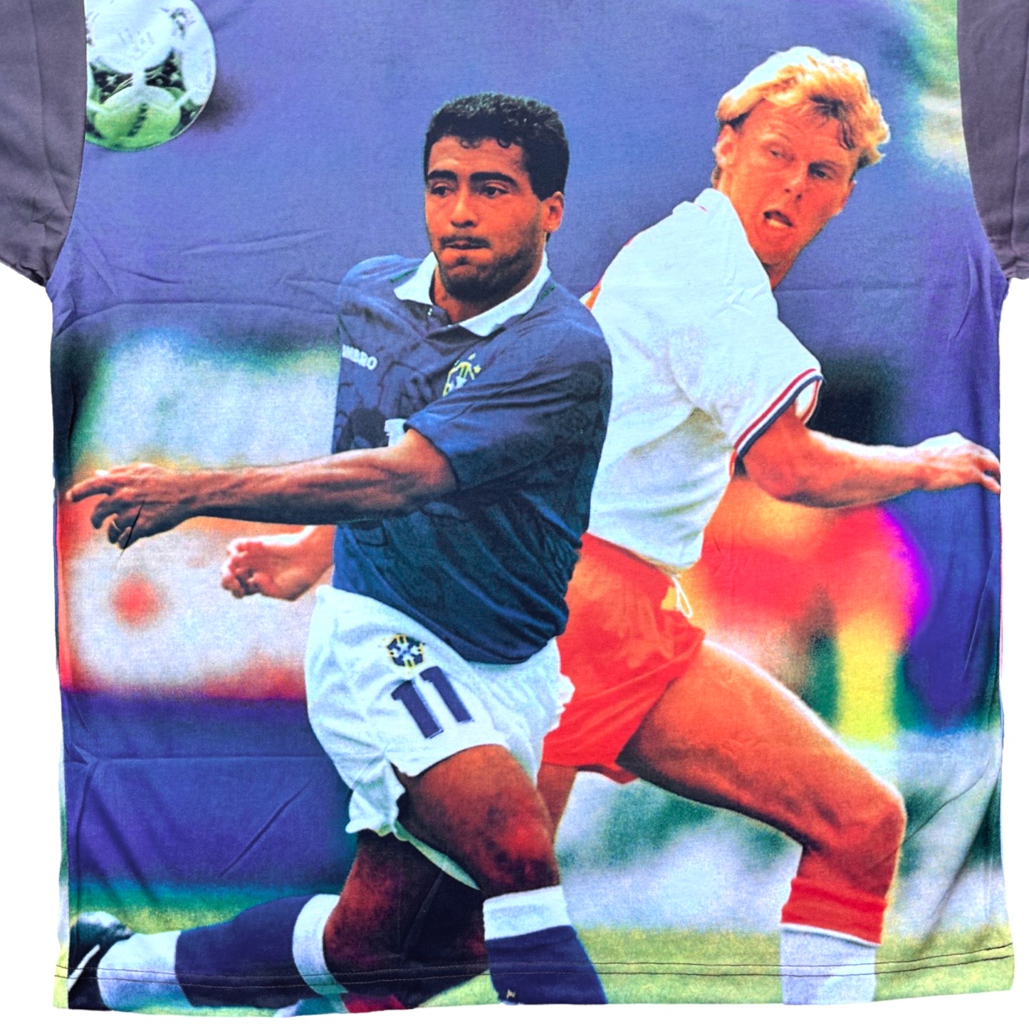 Vintage Romario Bootleg Brazil Fan Football Shirt