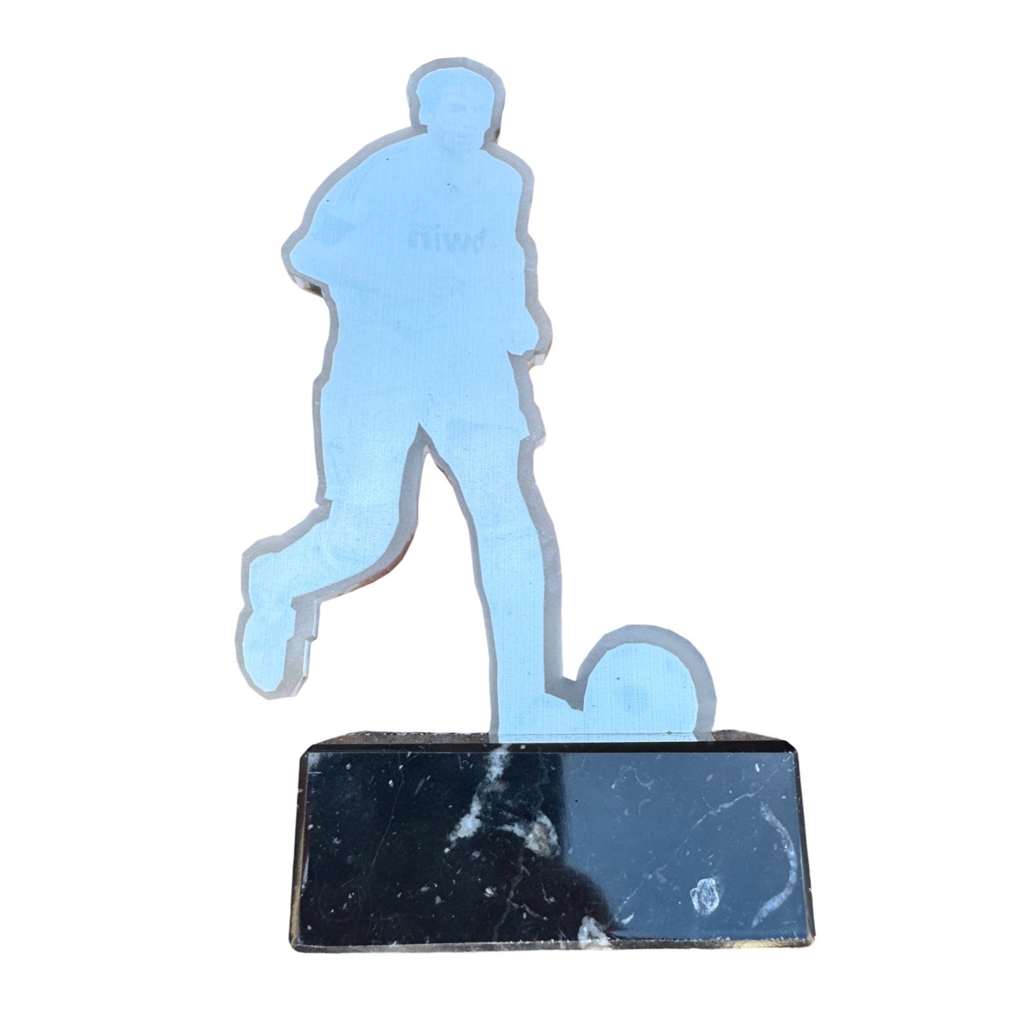 Vintage Raul Galácticos Real Madrid Statue