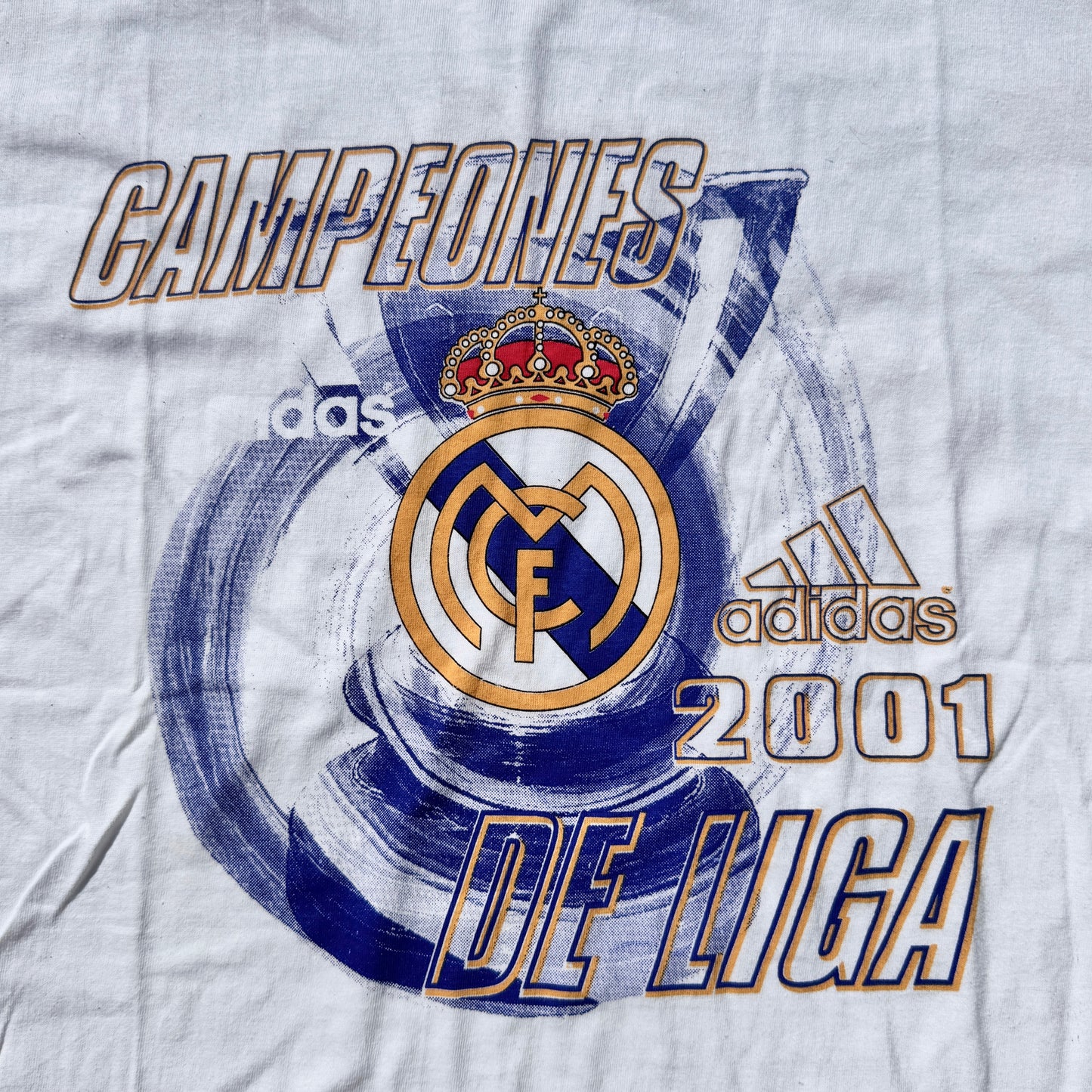 Dead Stock 2001 Adidas Real Madrid T-Shirt