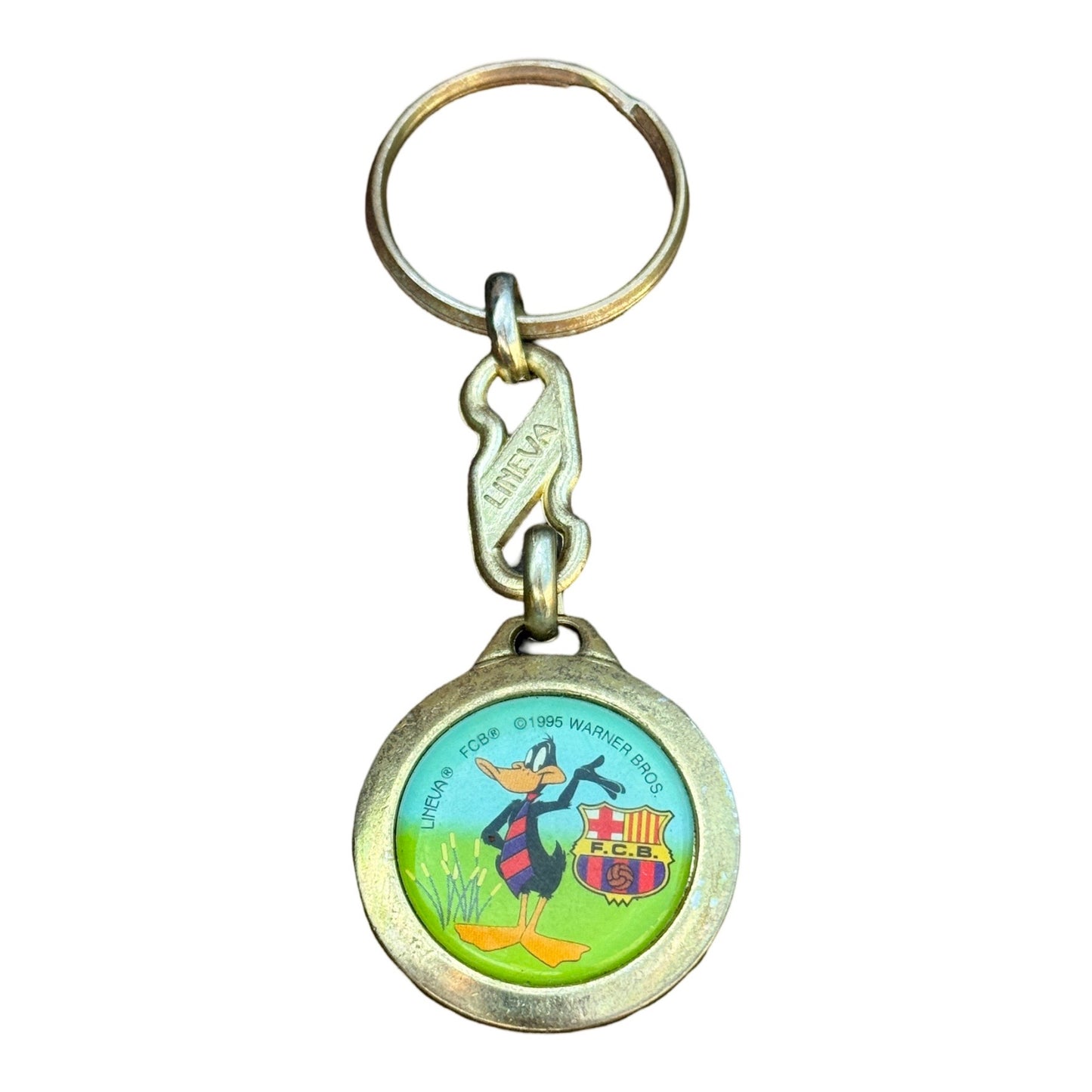 Vintage 1995 Loony Toons Barcelona Keyring