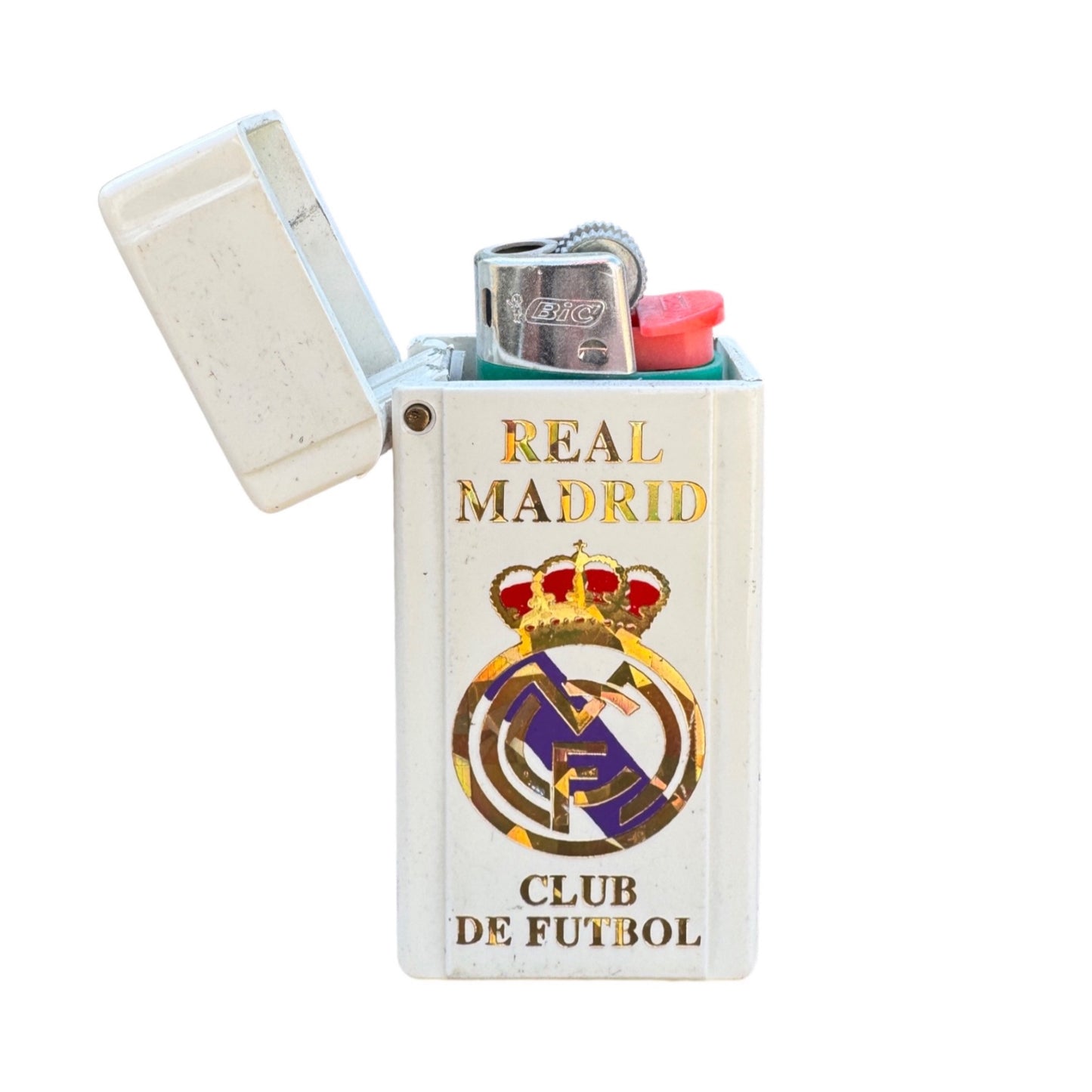 Vintage Real Madrid Lighter Case