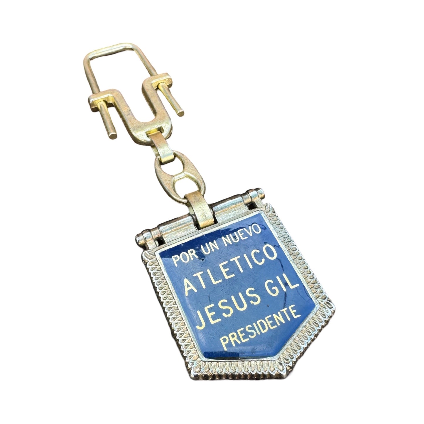 Vintage Atletico Madrid Keyring