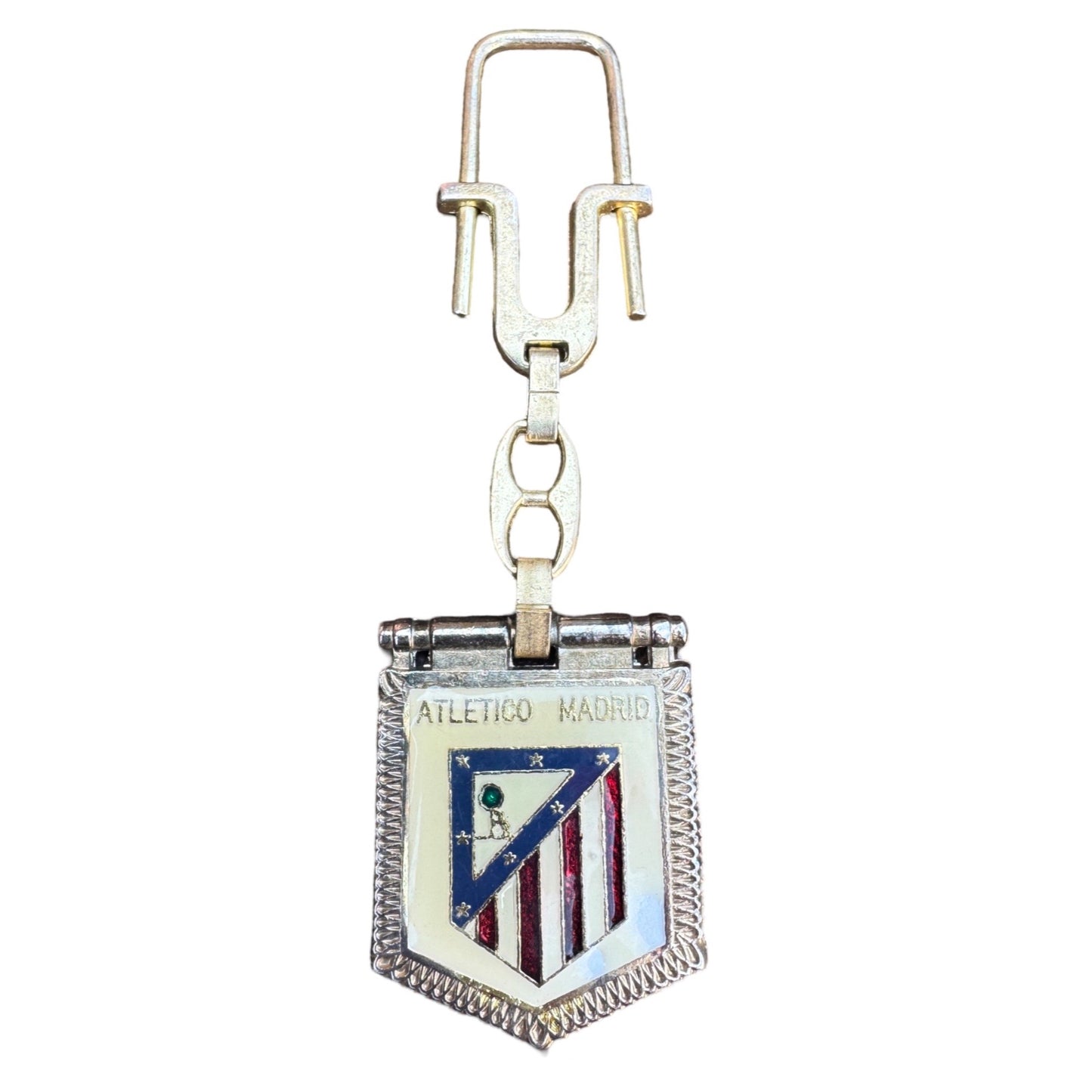 Vintage Atletico Madrid Keyring