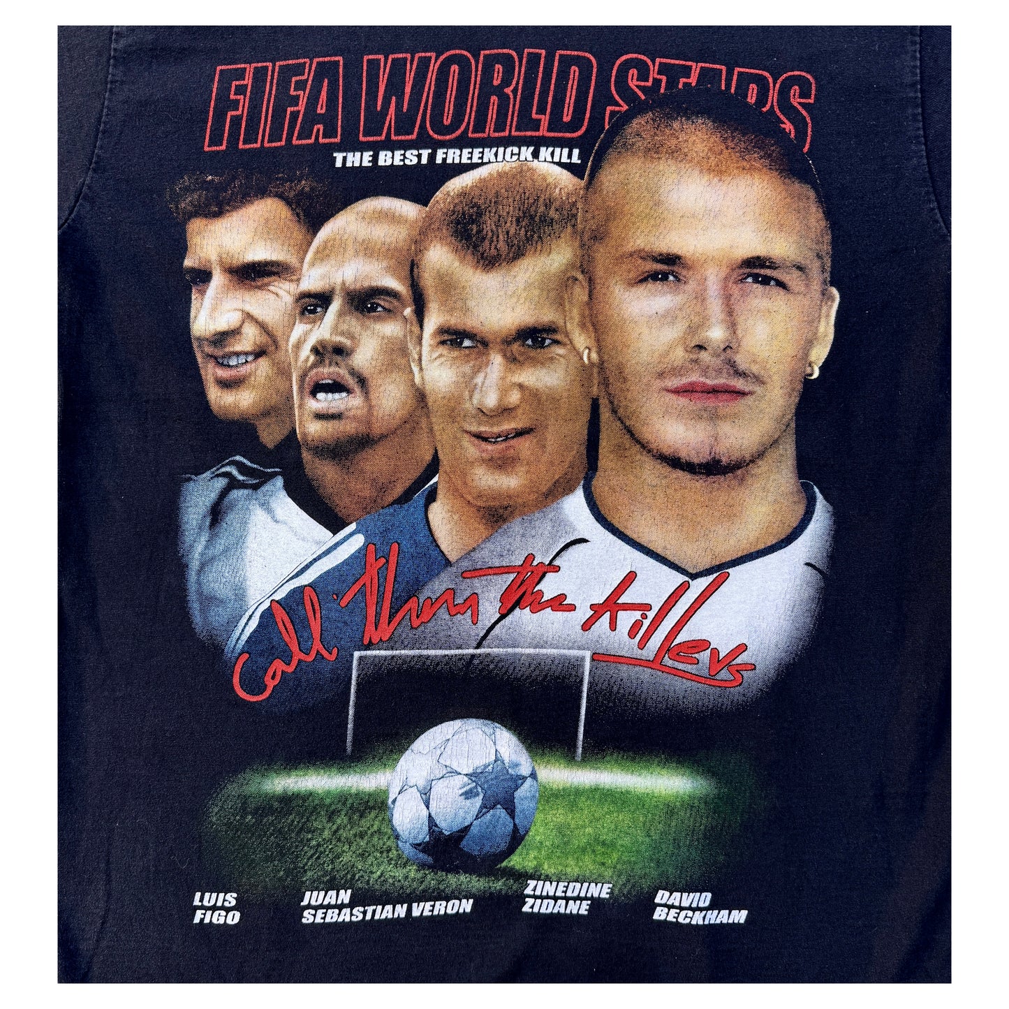 Fifa World Stars Bootleg Vintage Football T-Shirt